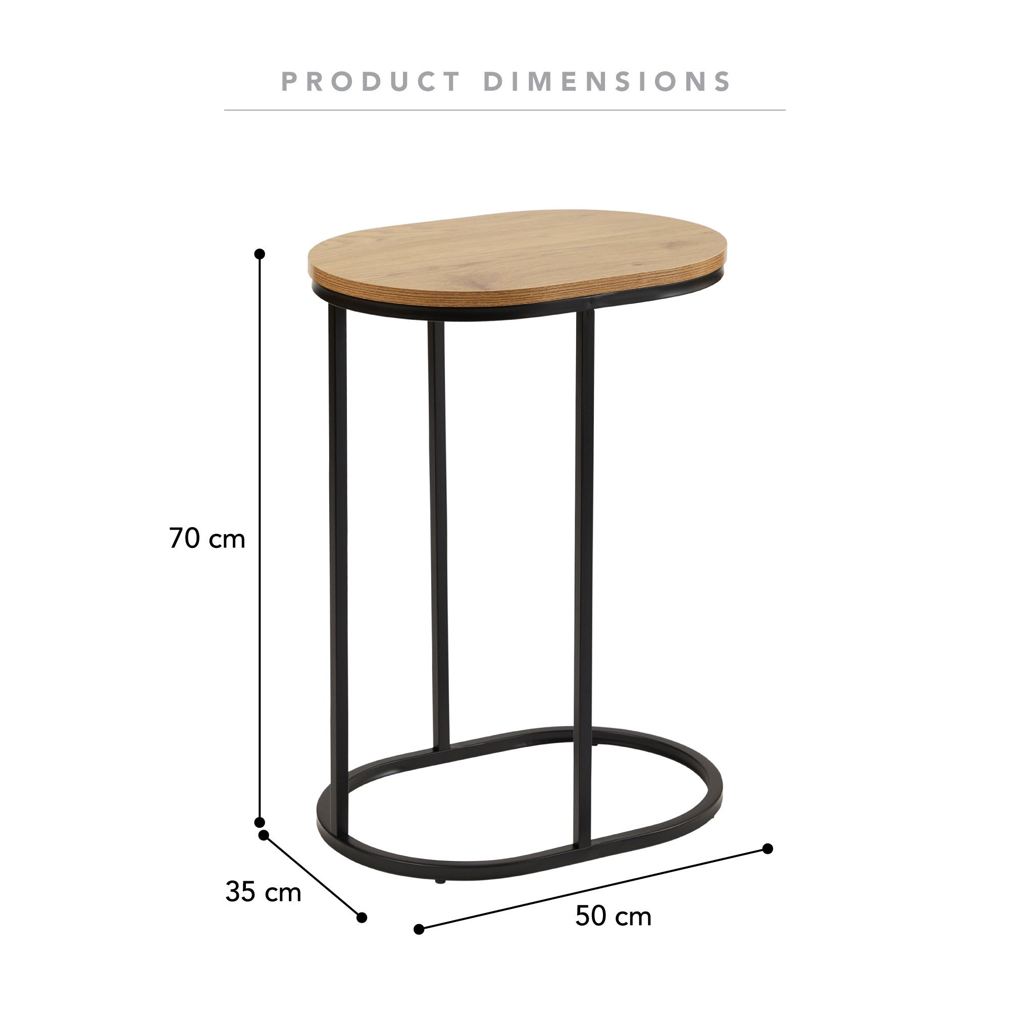 Sonoma 50cm Side Table