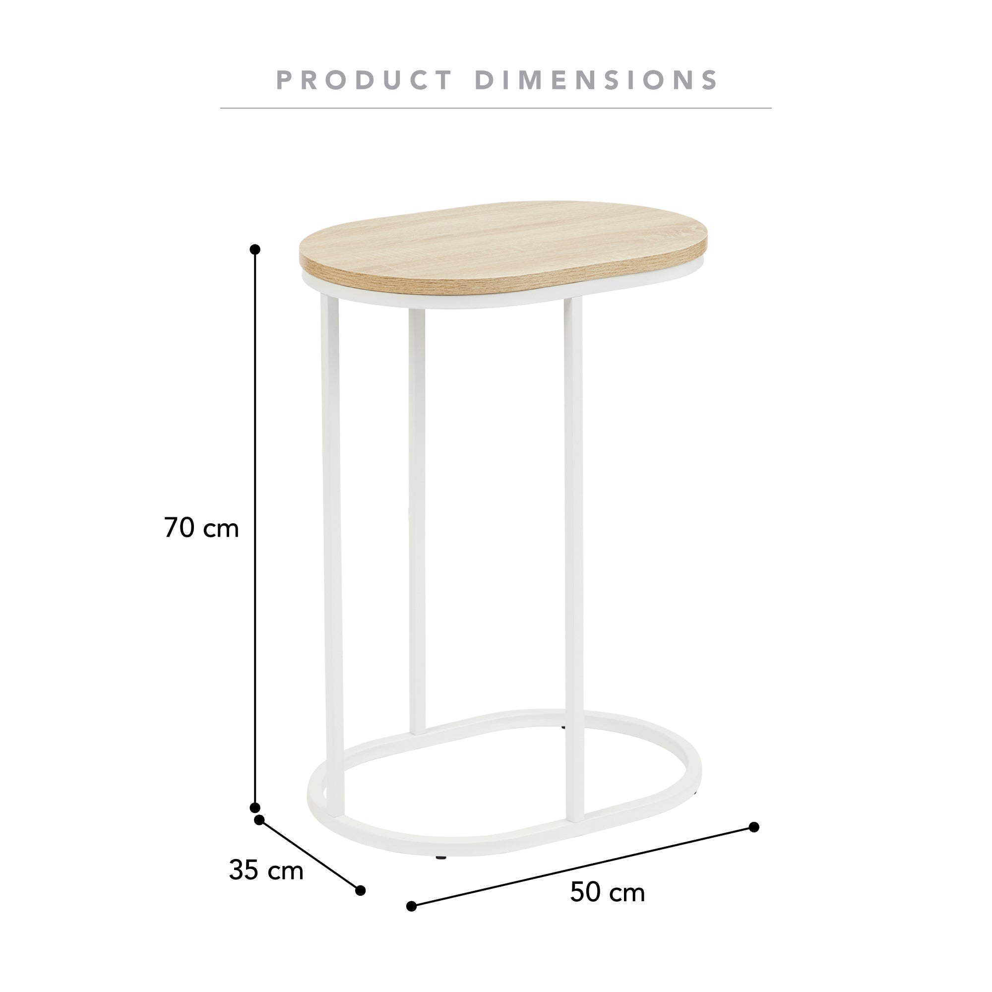 Sonoma 50cm Side Table