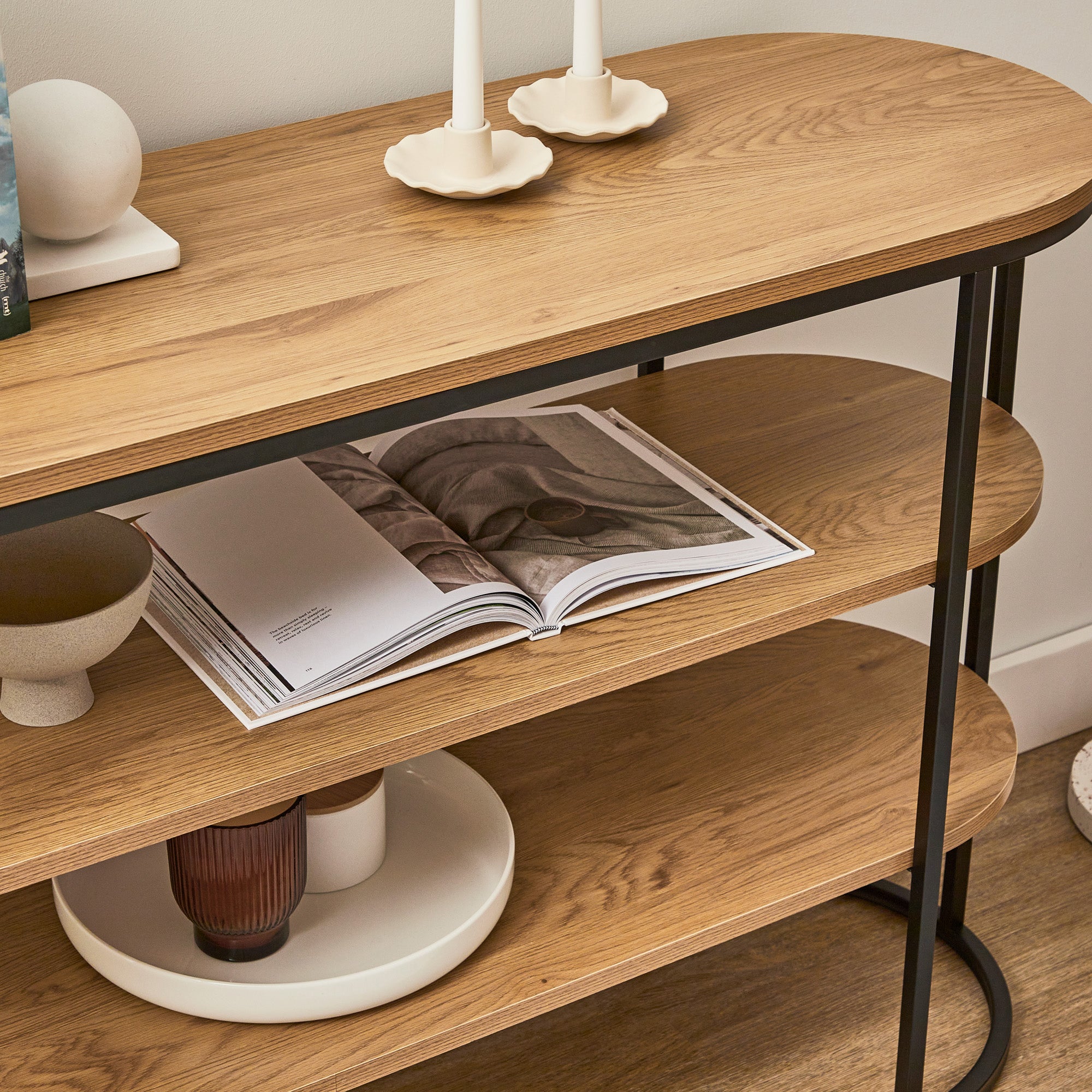 Sonoma 120cm Sideboard Black