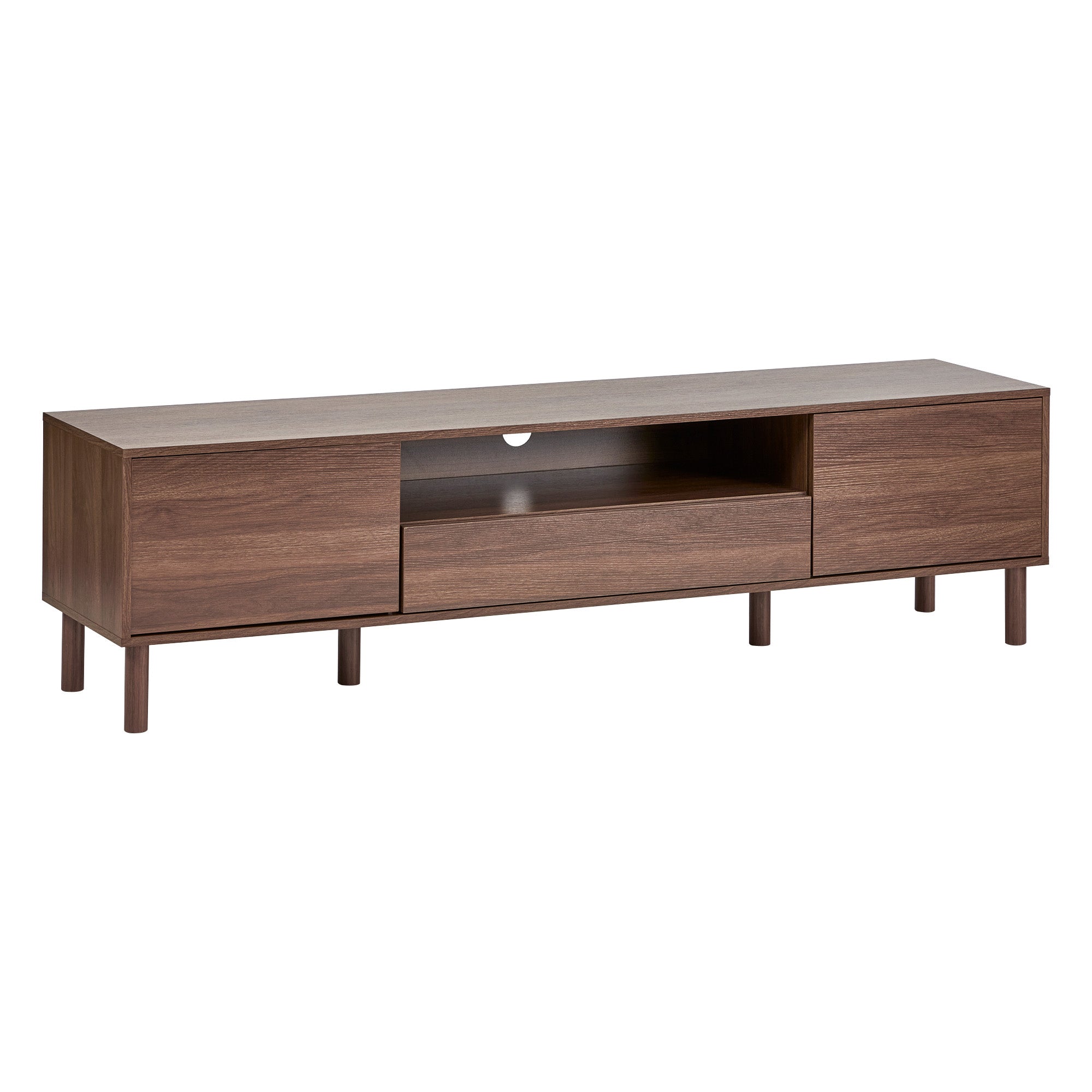 Norquay 180cm TV Unit Walnut