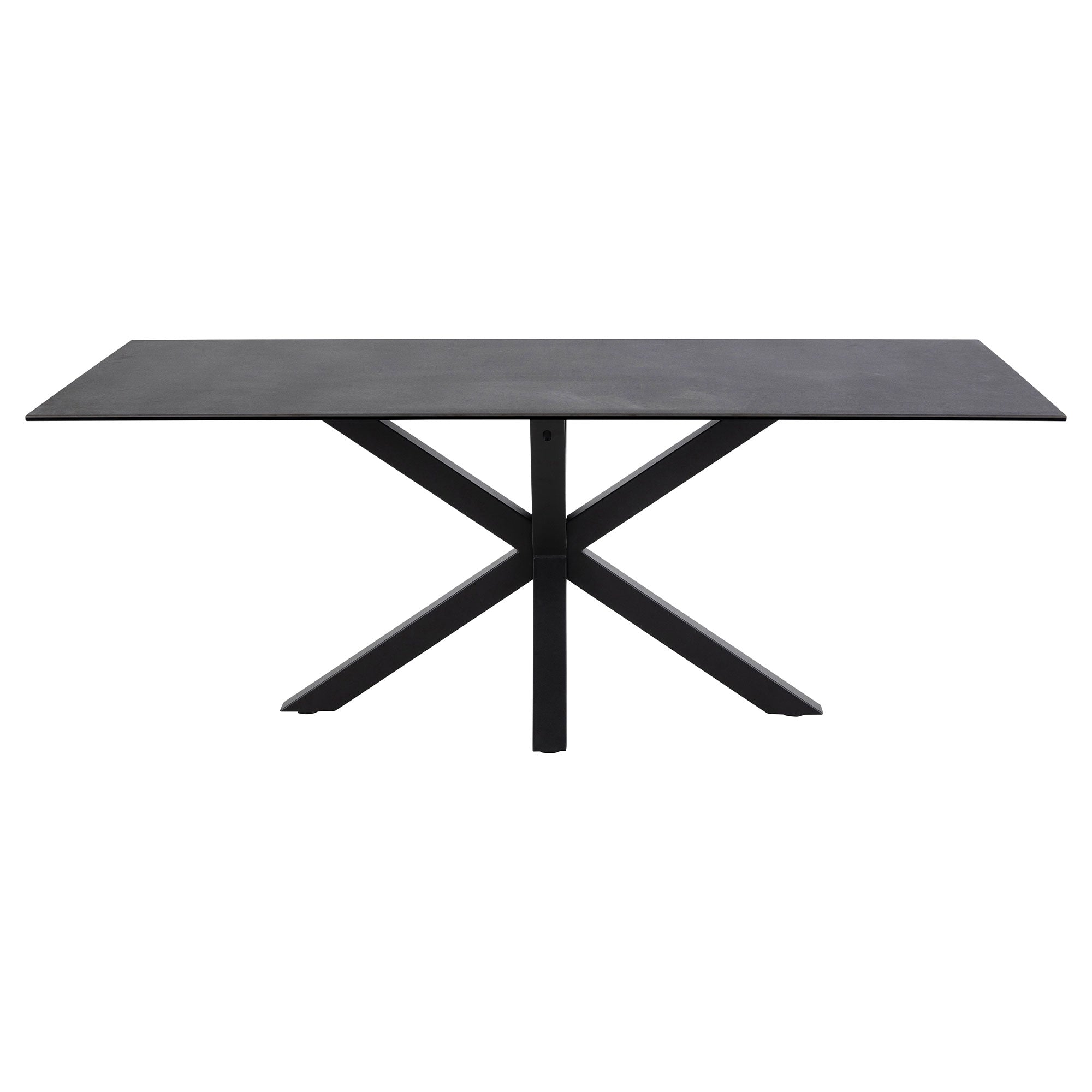 Grace 200Cm Porcelain Dining Table Stone Black Tables