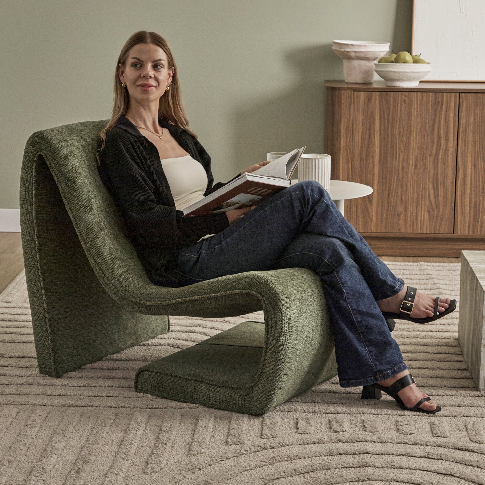 furniture, mirror, and home decor