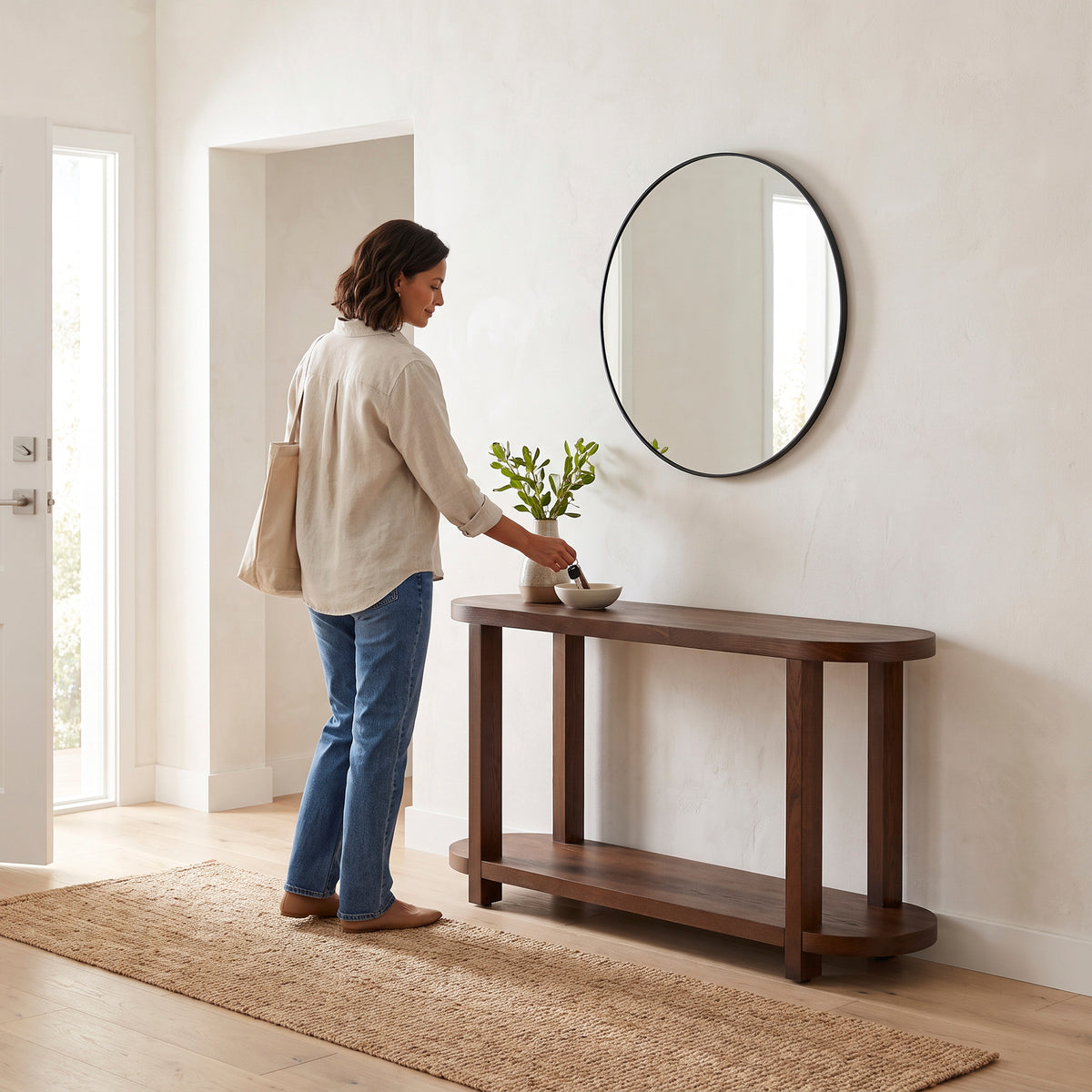 furniture, mirror, and home decor