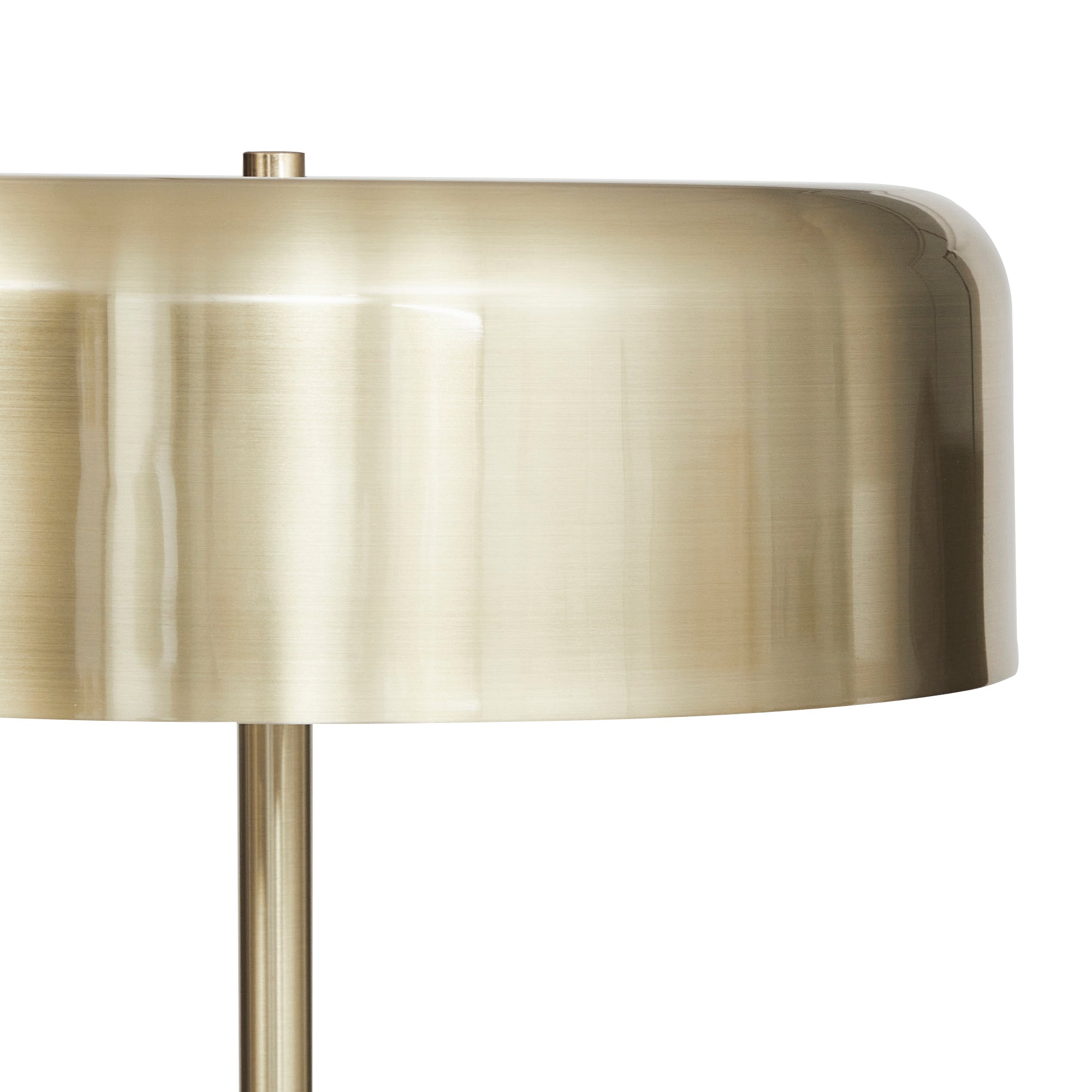 Mushroom 150cm Floor Lamp Gold