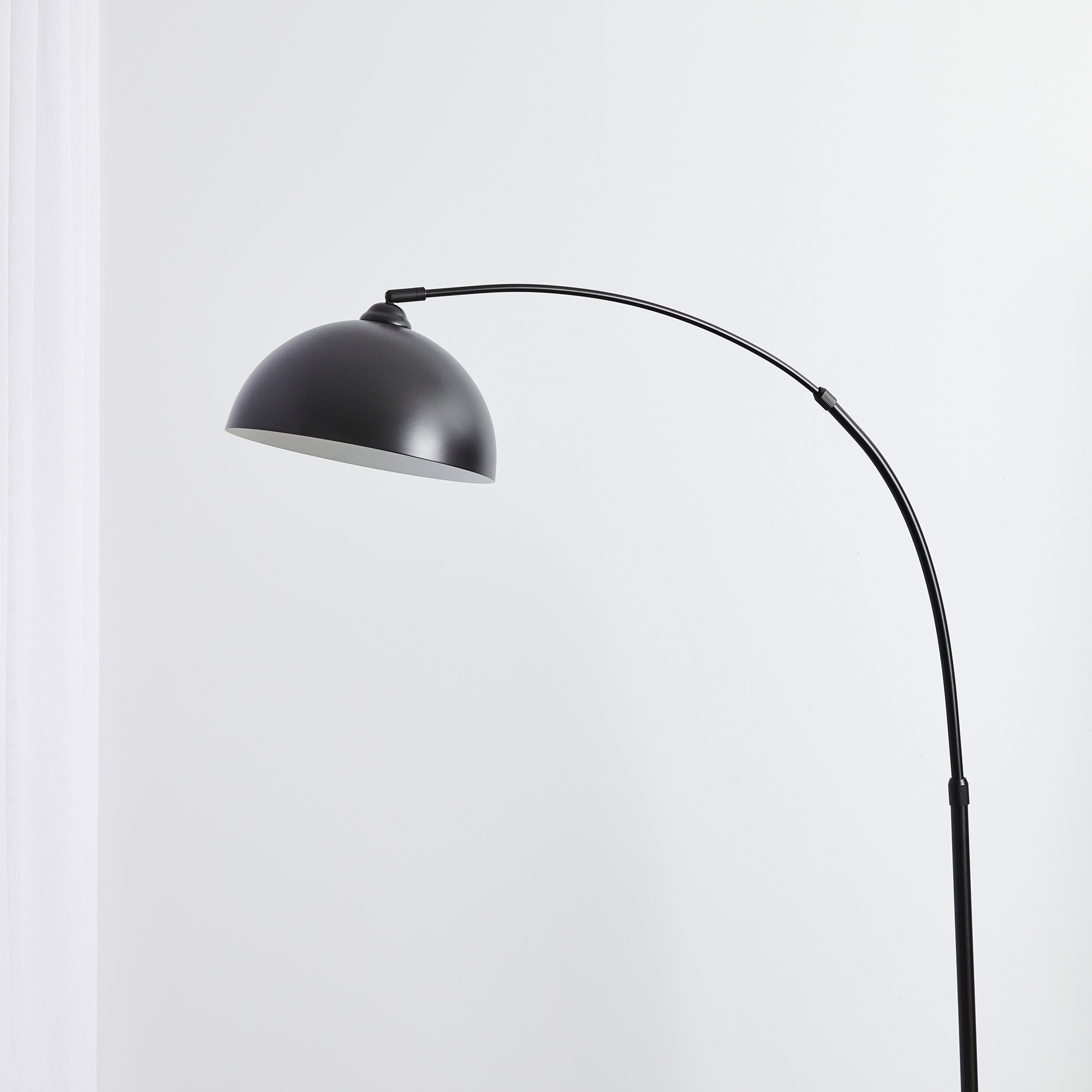 Tokyo 175cm Arch Floor Lamp Black