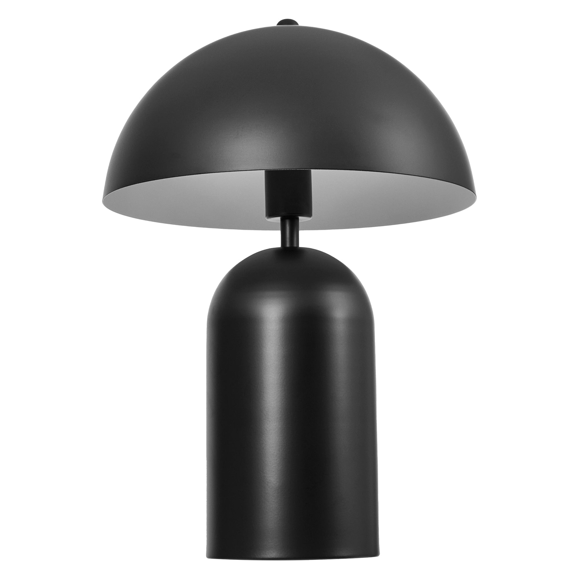 Mushroom 36cm Table Lamp Black (Set of 2)