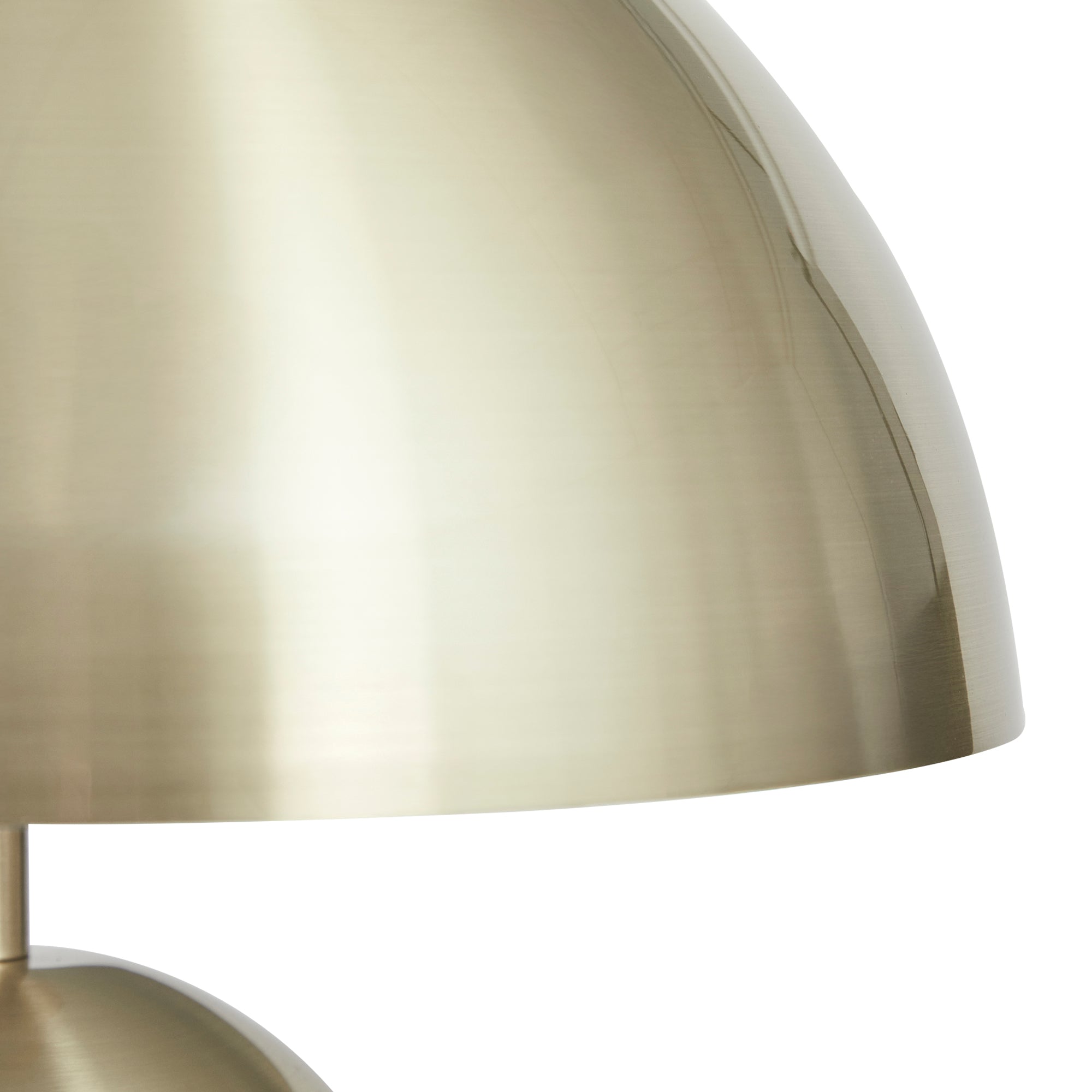 Mushroom 36cm Table Lamp Gold