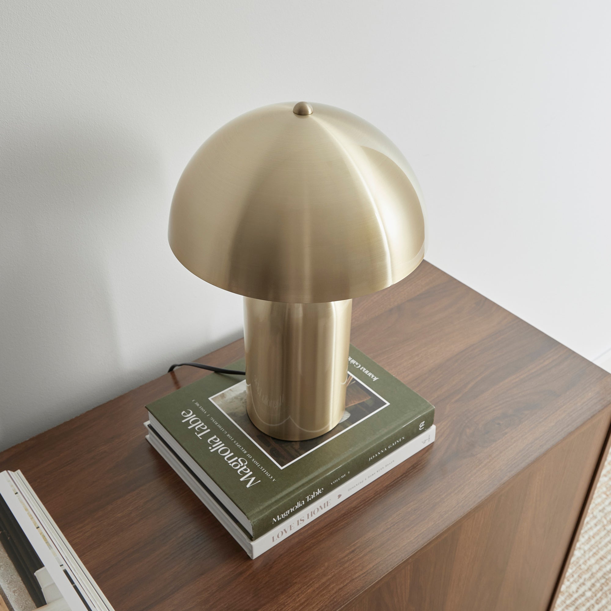 Mushroom 36cm Table Lamp Gold (Set of 2)