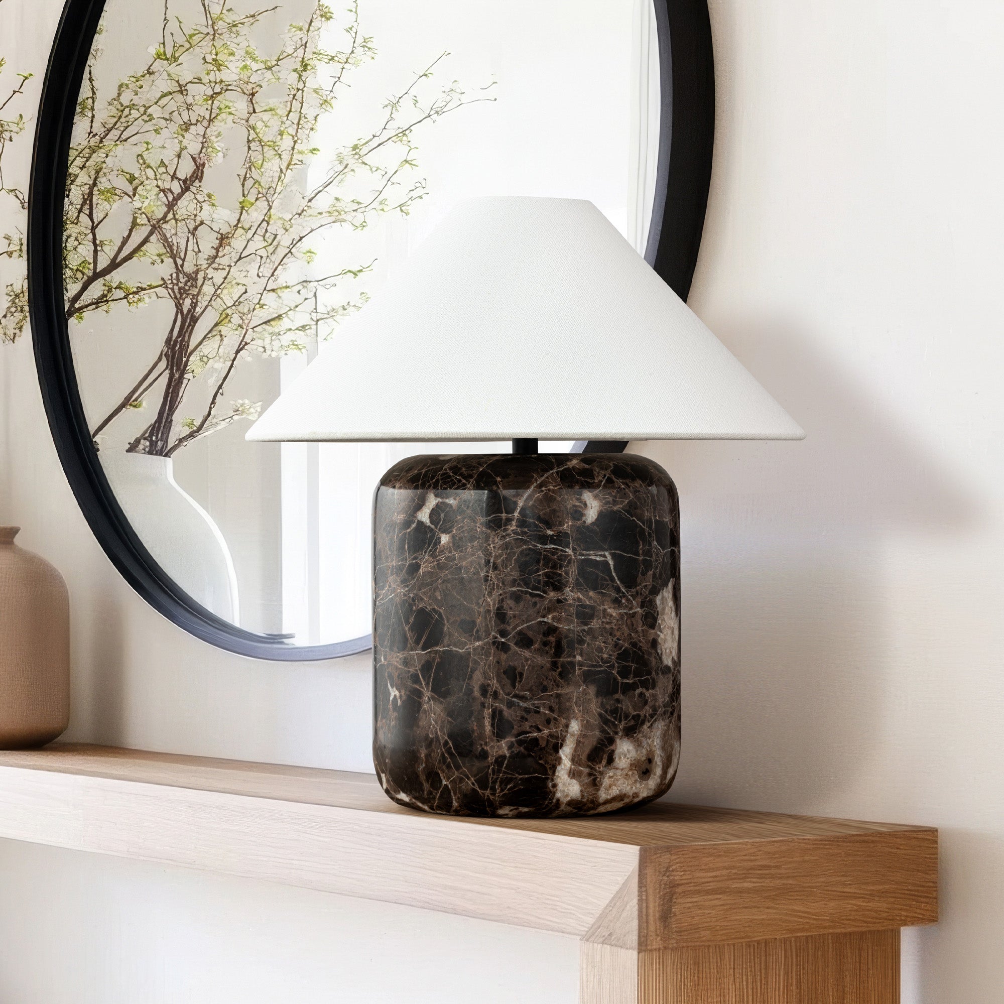 furniture, mirror, and home decor