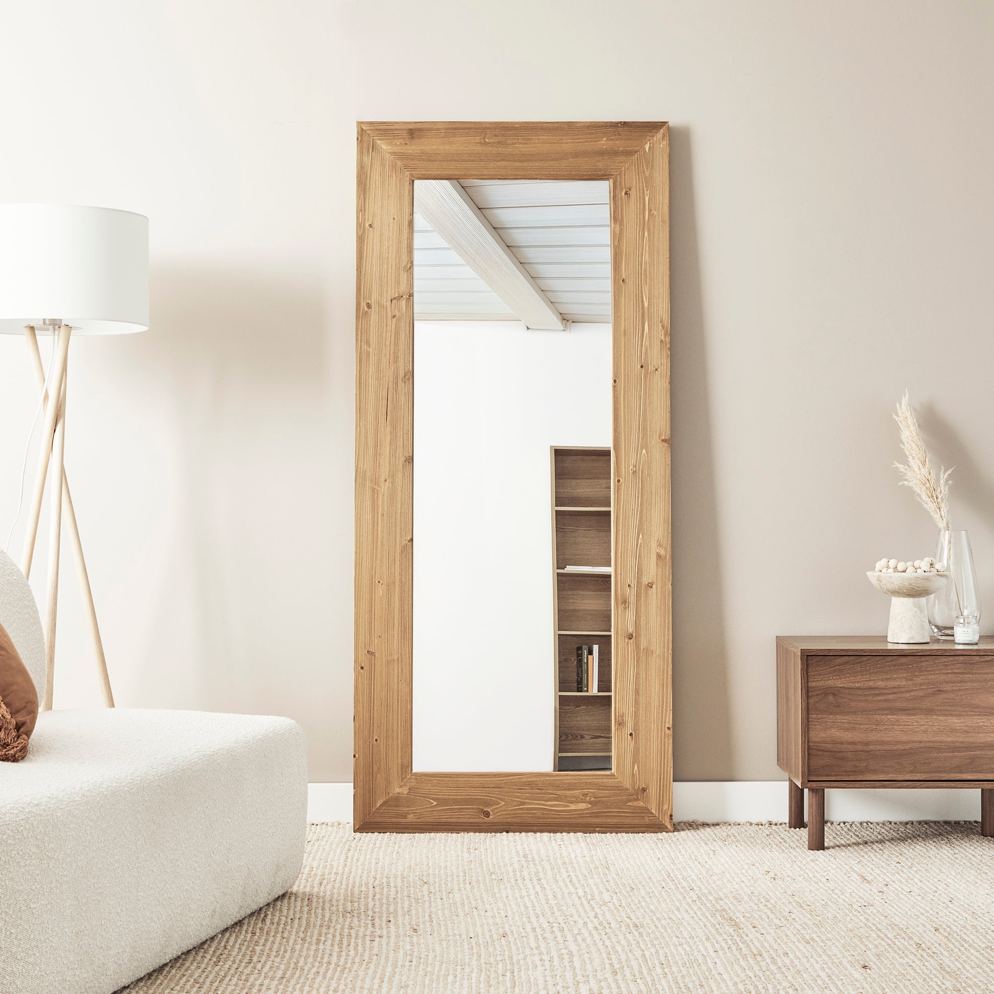 Willow 180cm Framed Mirror