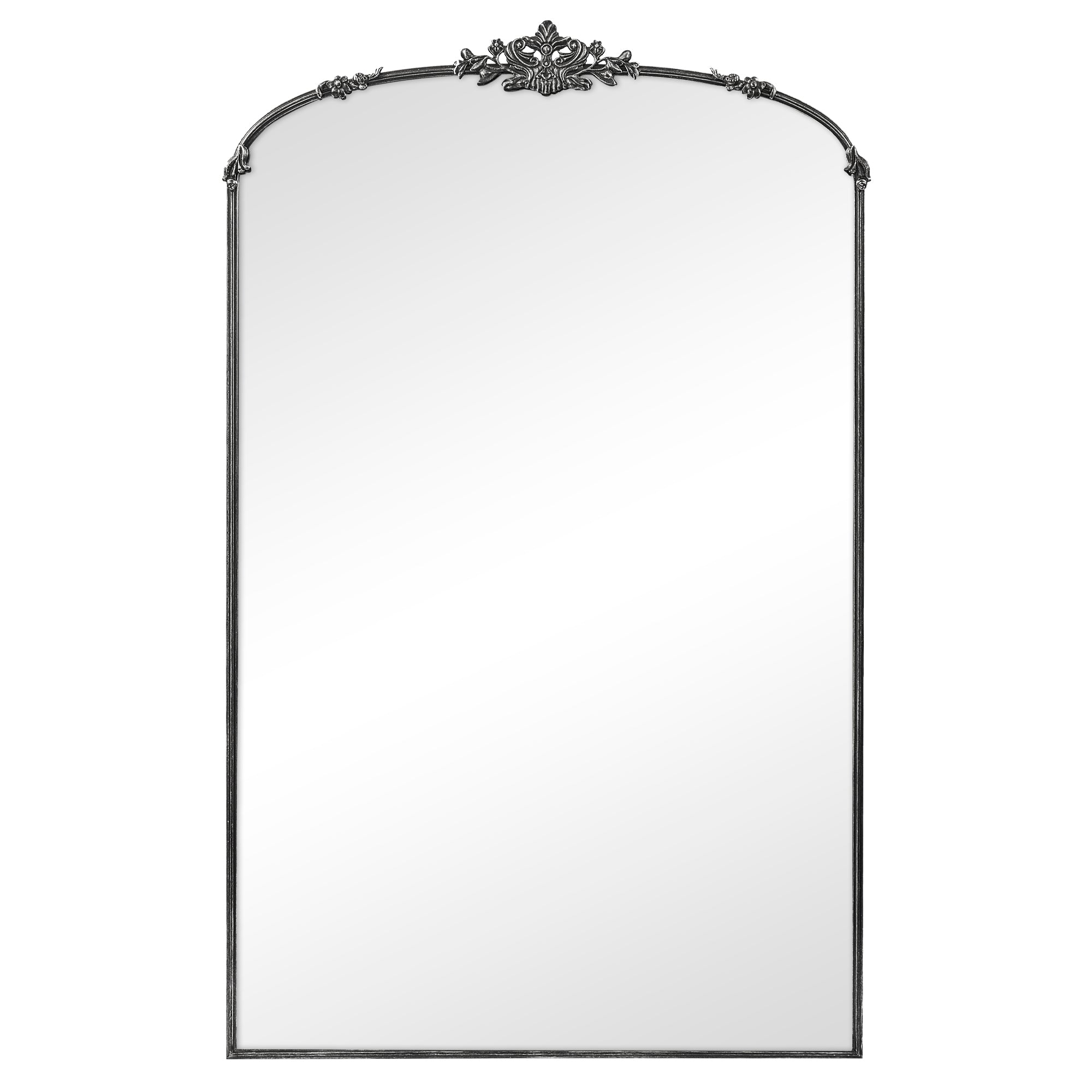 Florence XL 180cm Baroque Mirror Black