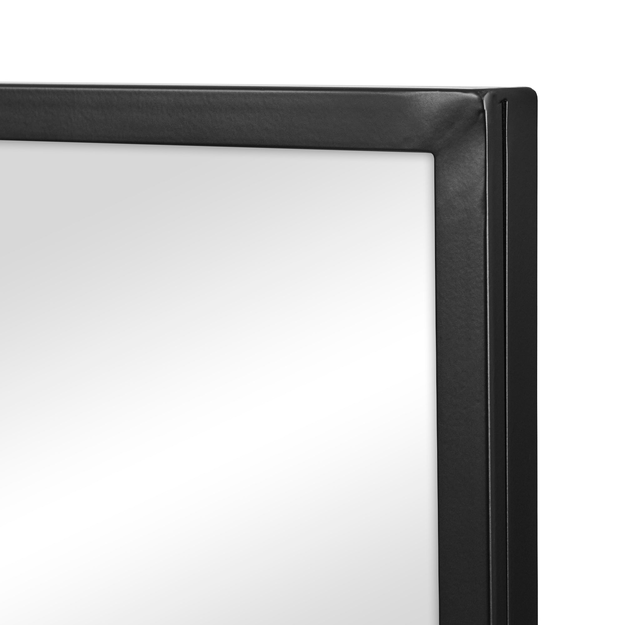 Sophia 110cm Rectangle Mirror Black