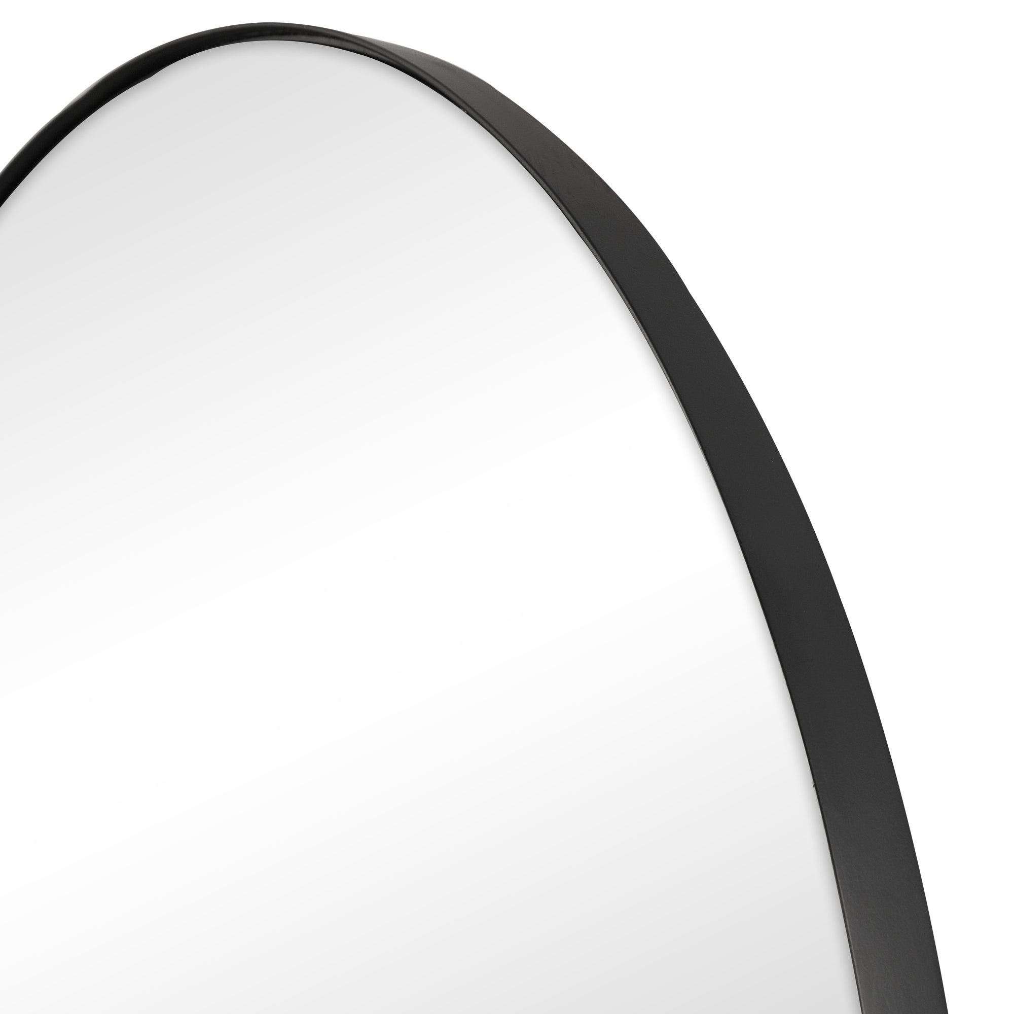 Jasper 180cm Arch Mirror Black