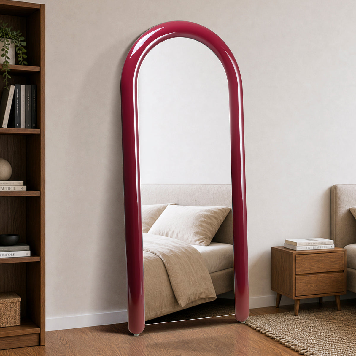 furniture, mirror, and home decor