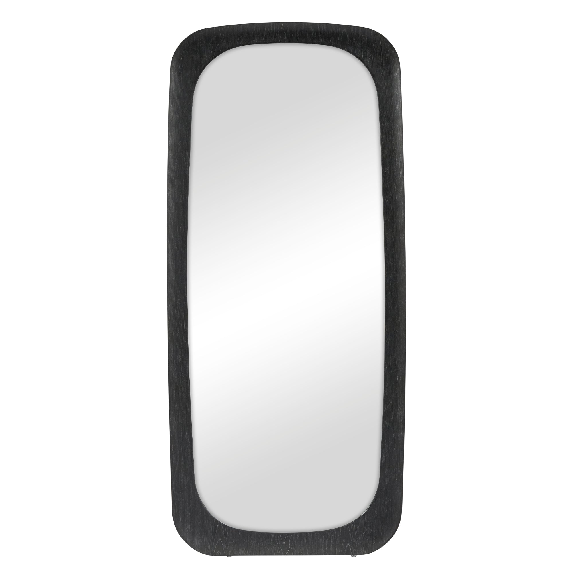 Rue 180cm Rectangle Mirror Black