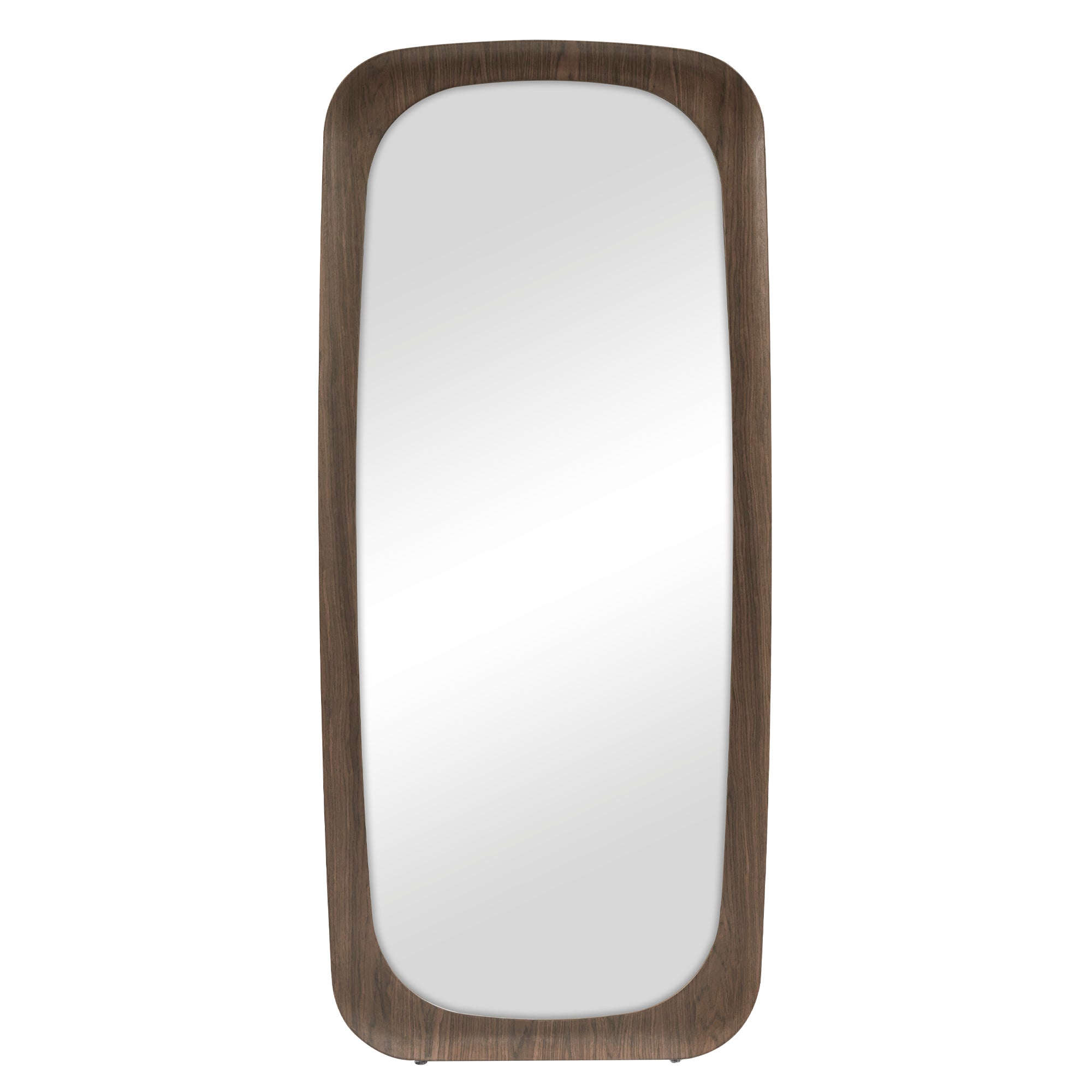 Rue 180cm Rectangle Mirror Walnut