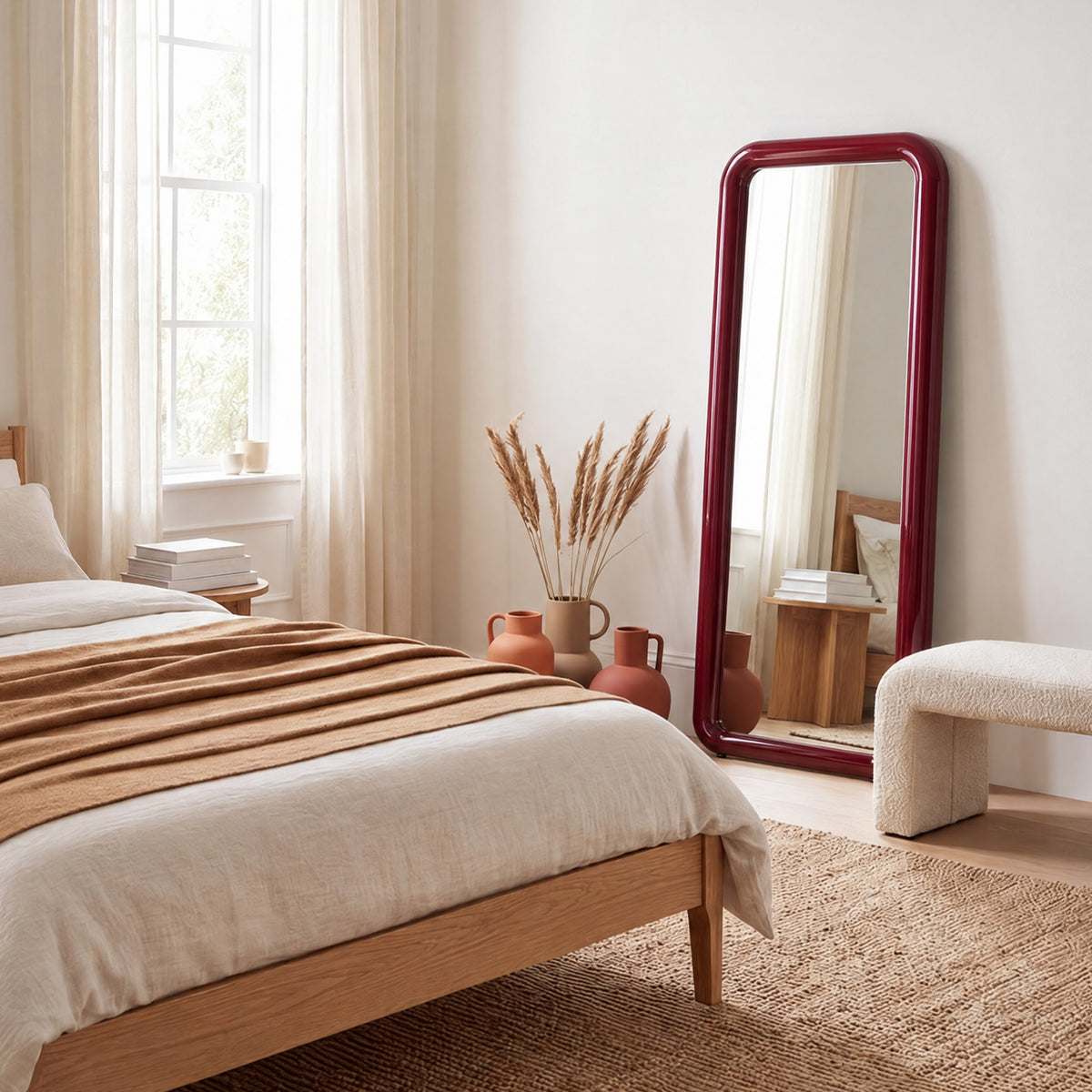 furniture, mirror, and home decor
