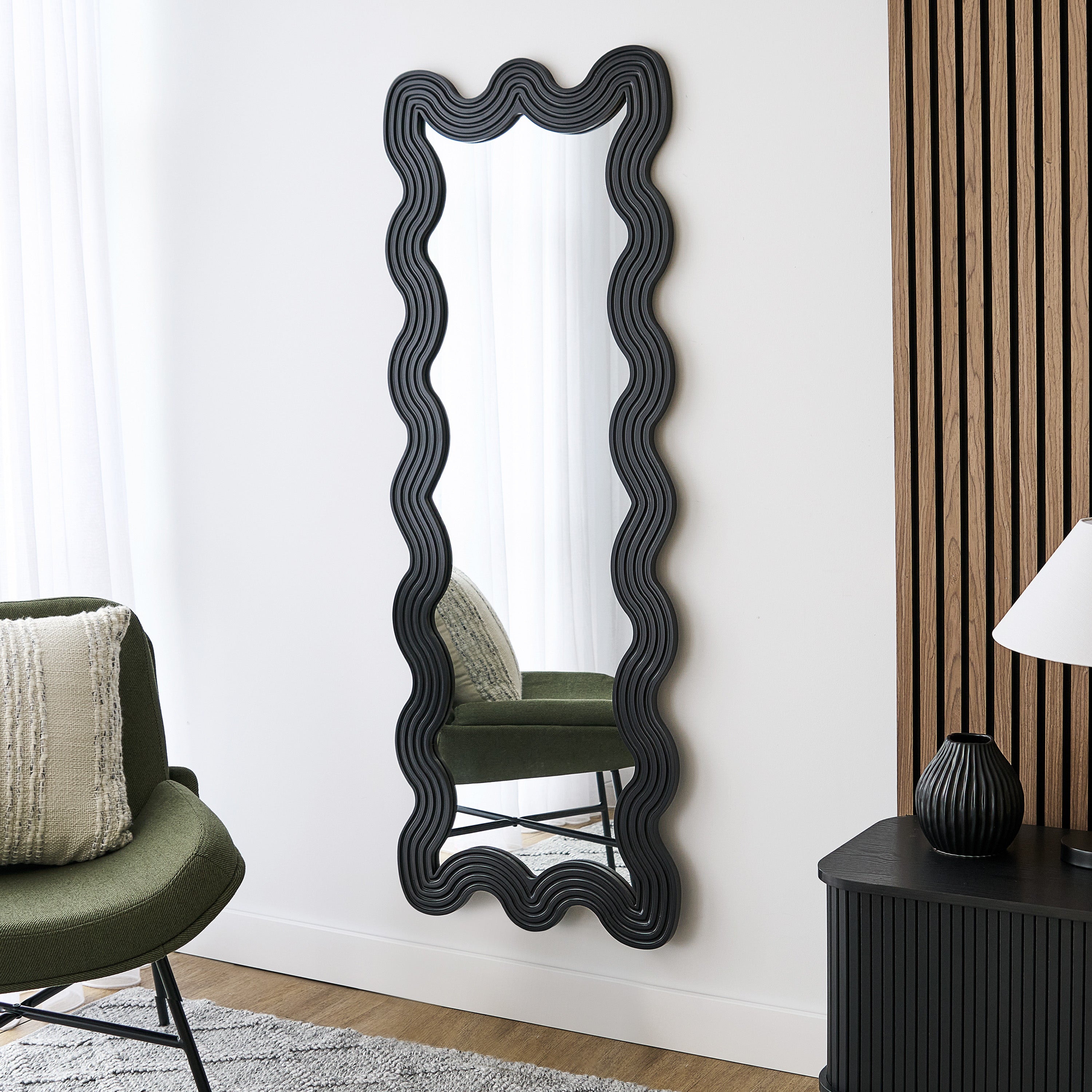 furniture, mirror, and home decor