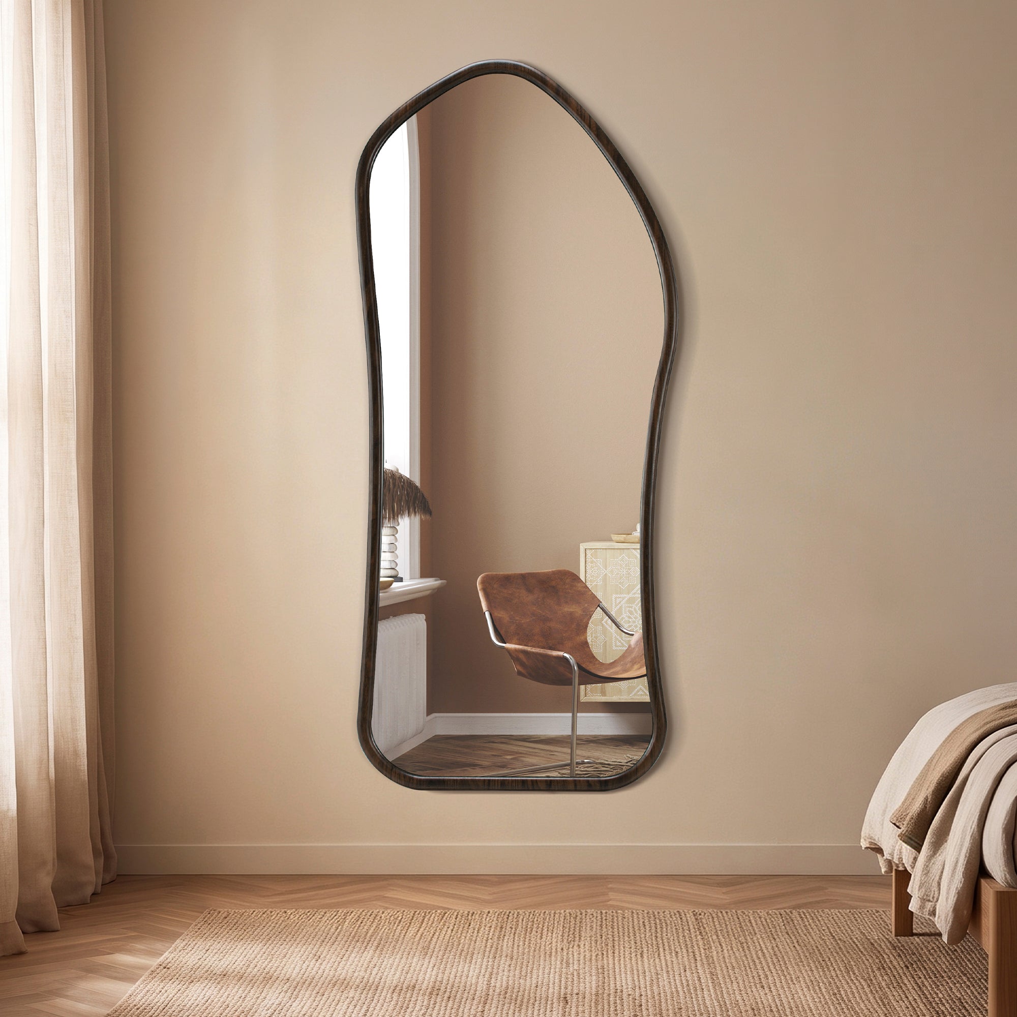 furniture, mirror, and home decor