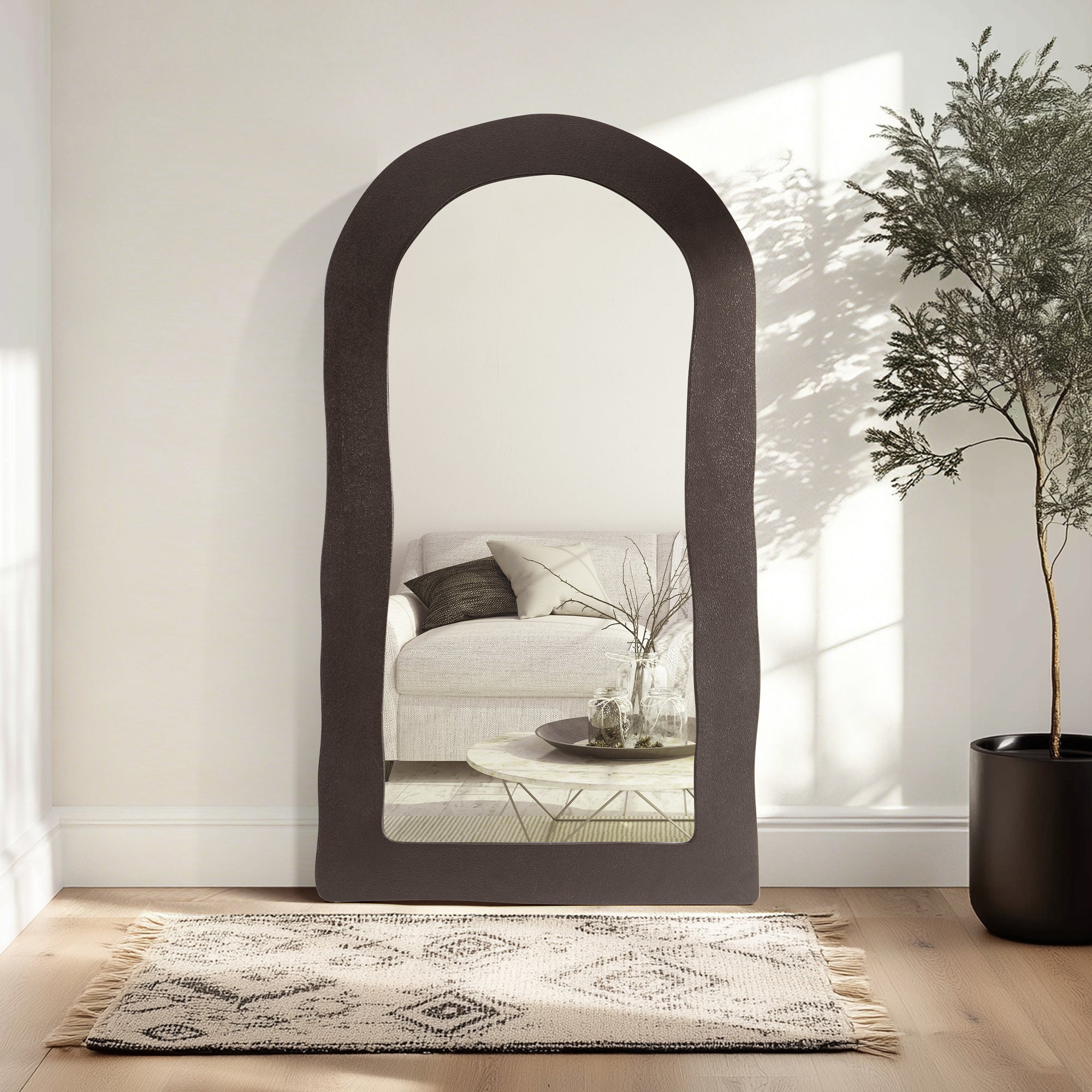 furniture, mirror, and home decor