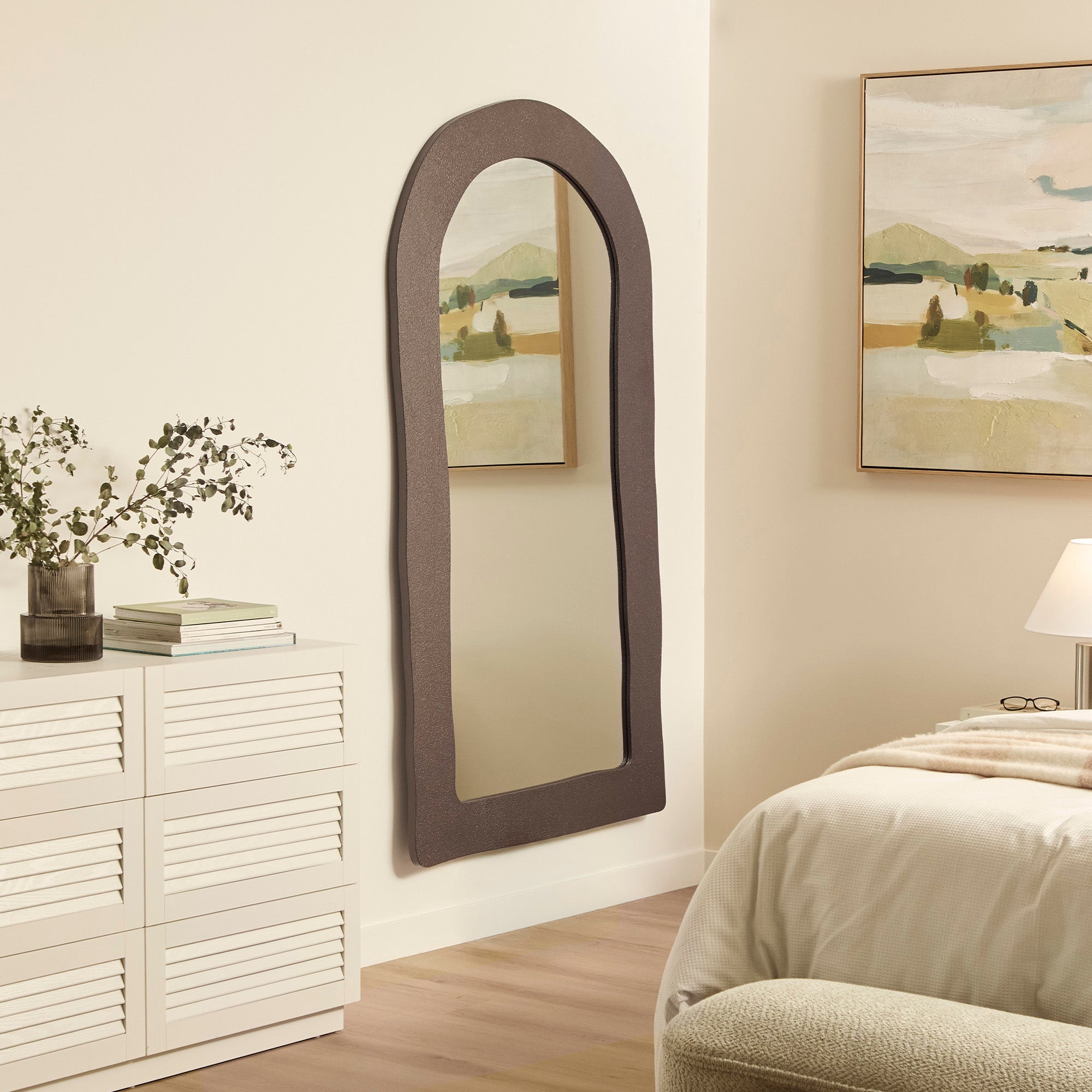furniture, mirror, and home decor