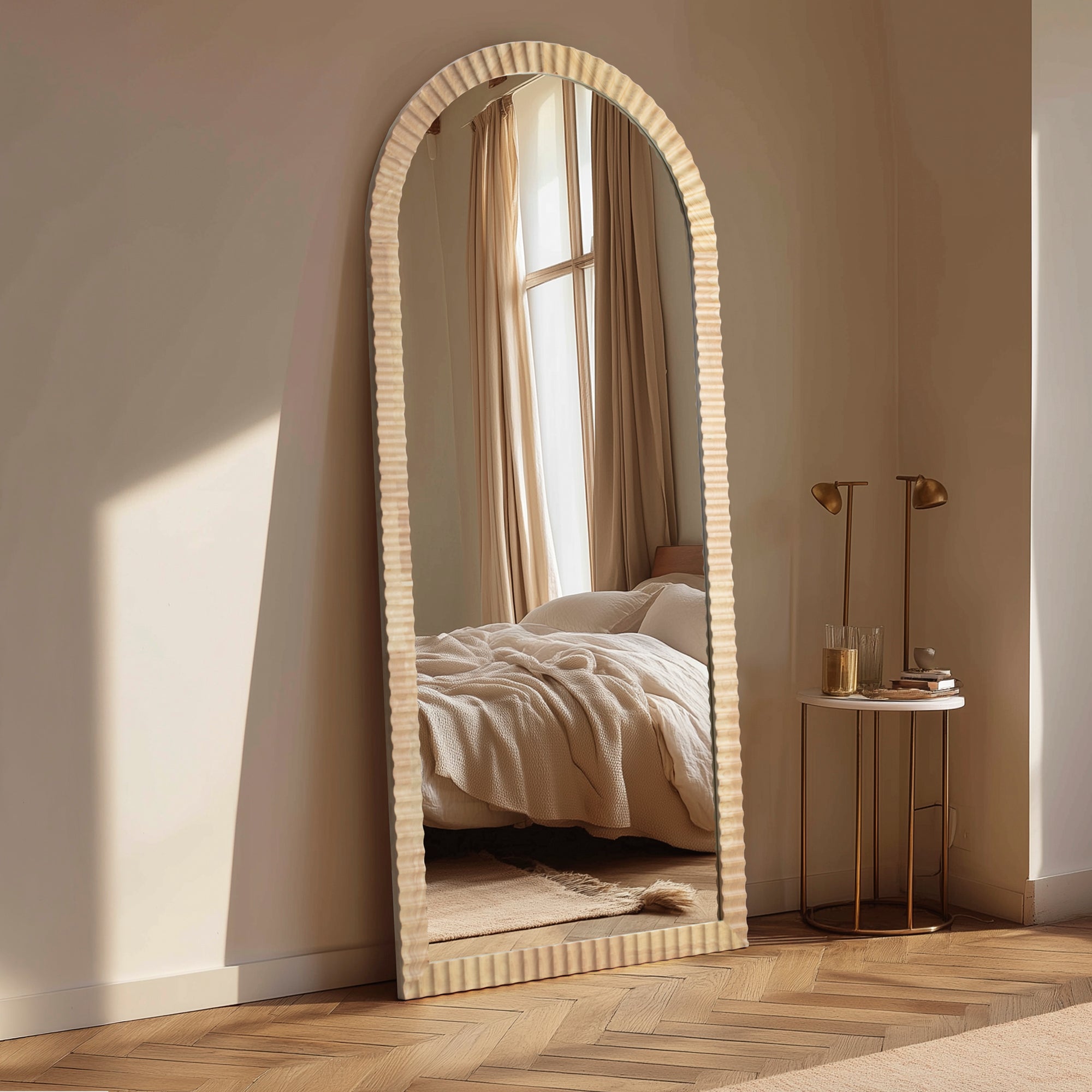furniture, mirror, and home decor