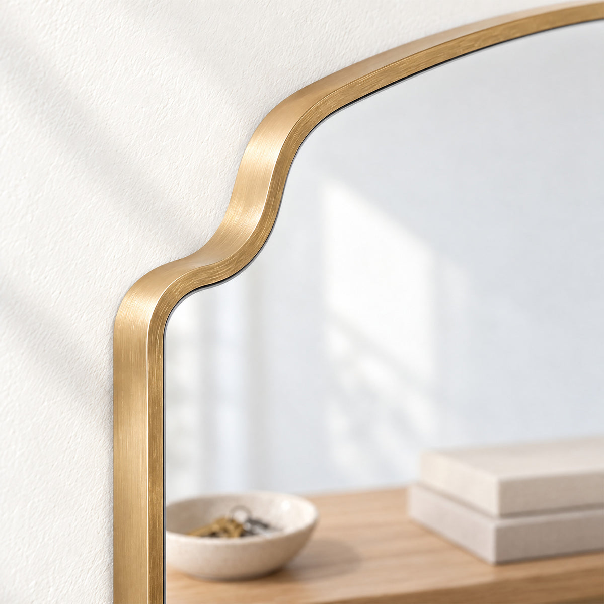 furniture, mirror, and home decor