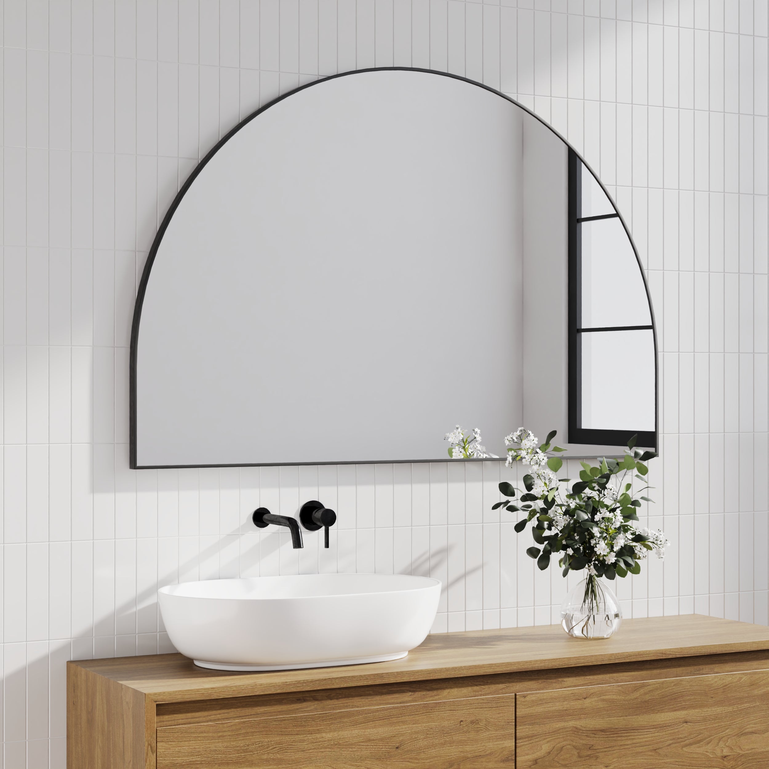 Zali XL 150cm Arched Mirror