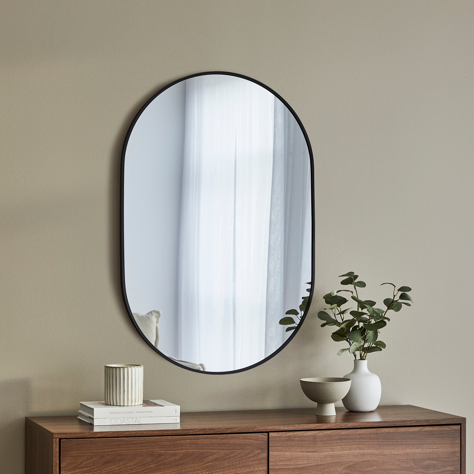 Zoe 90cm Oval Mirror