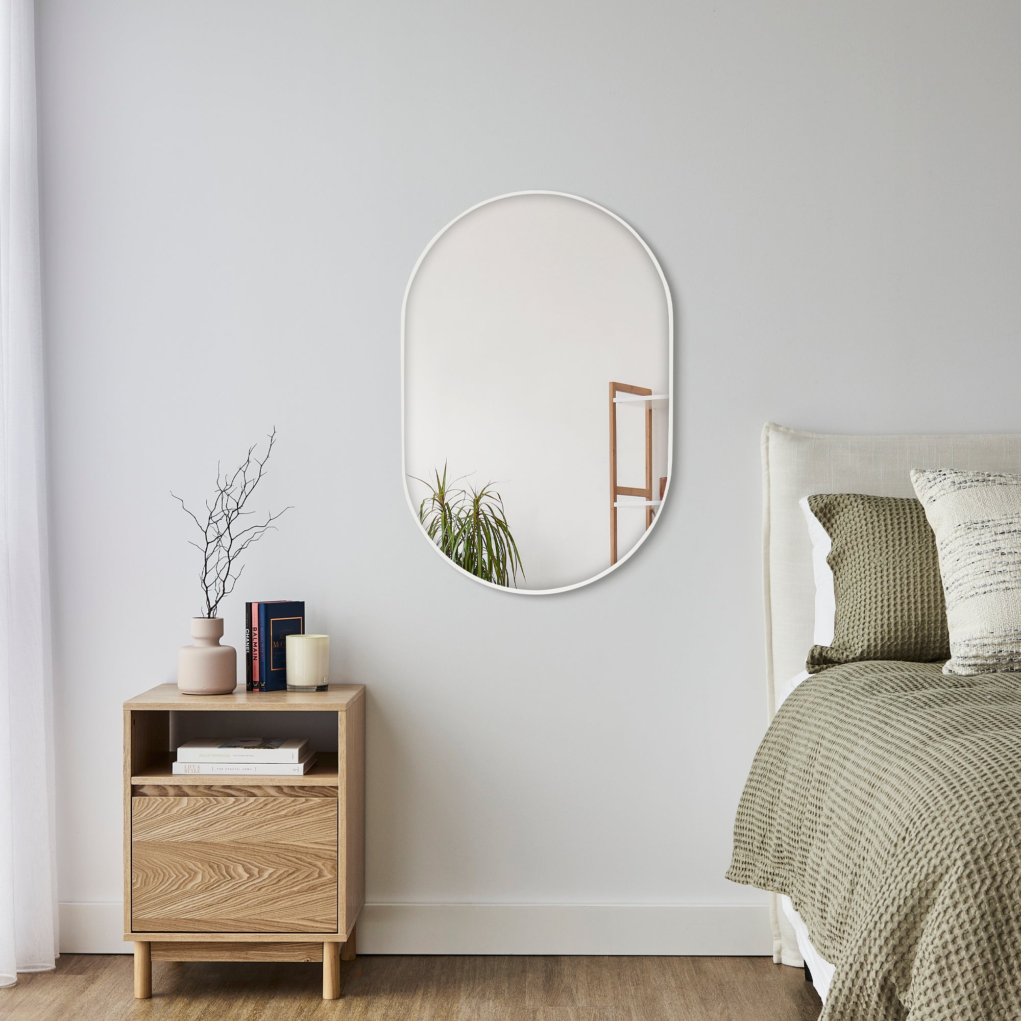 Zoe 90cm Oval Mirror