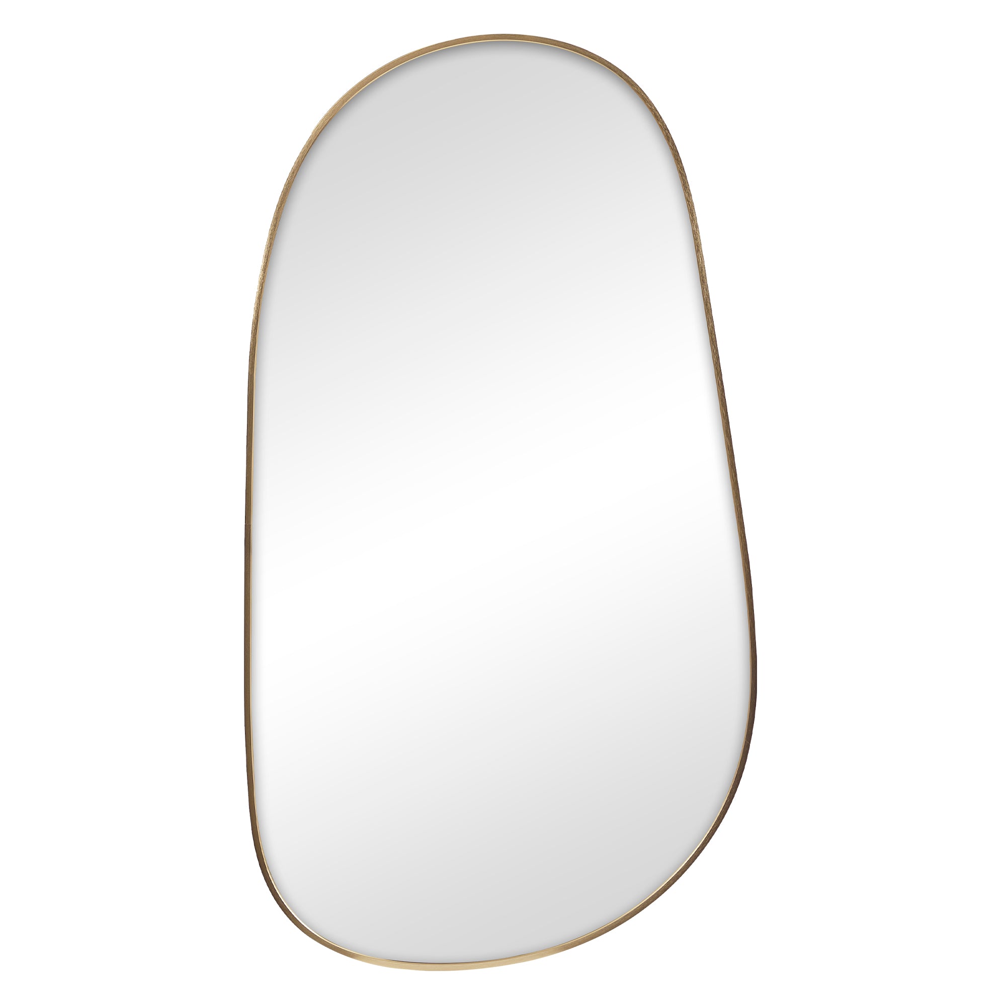 Sage 110cm Organic Mirror Gold