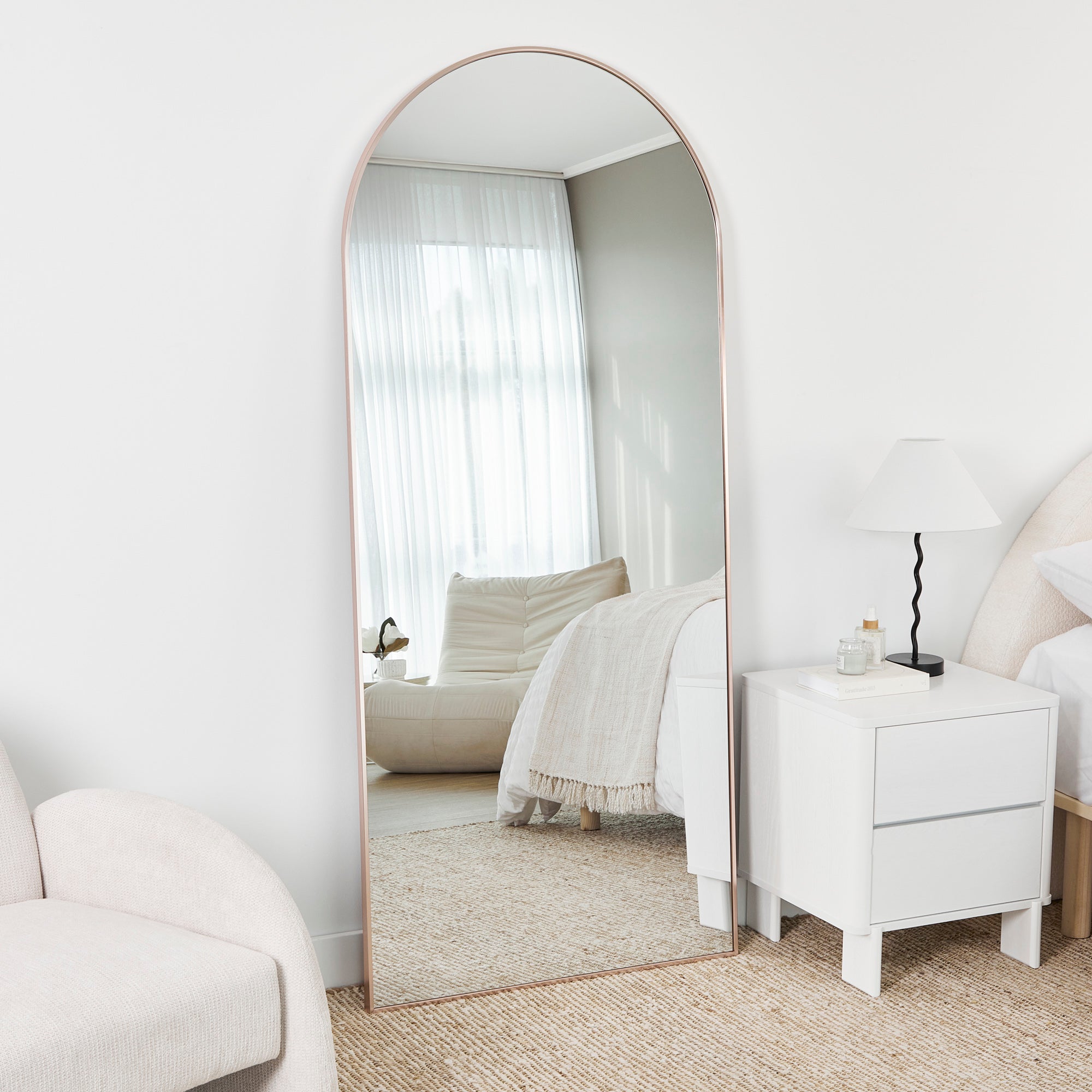 furniture, mirror, and home decor