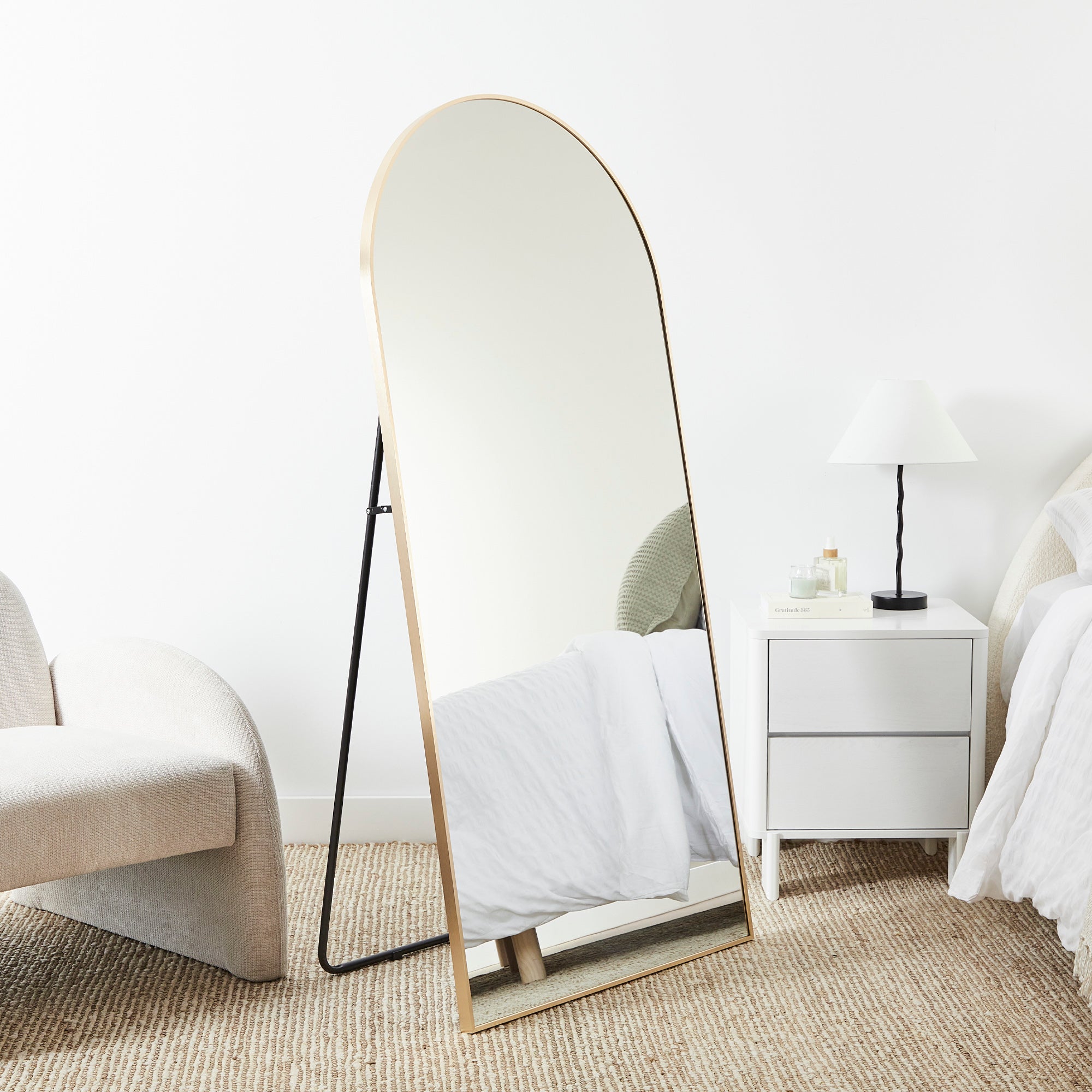 furniture, mirror, and home decor