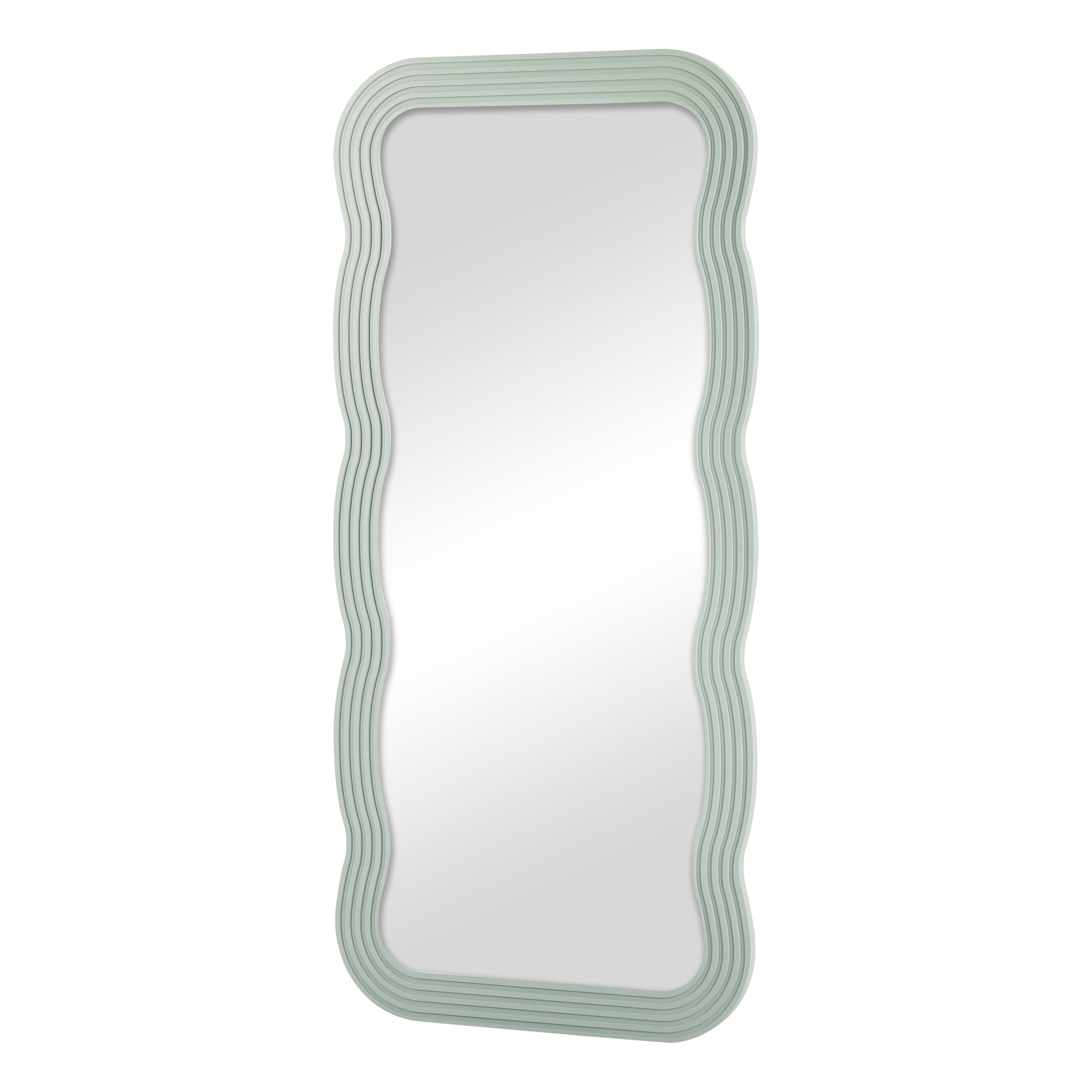 Jesse 170cm Squiggle Mirror Green