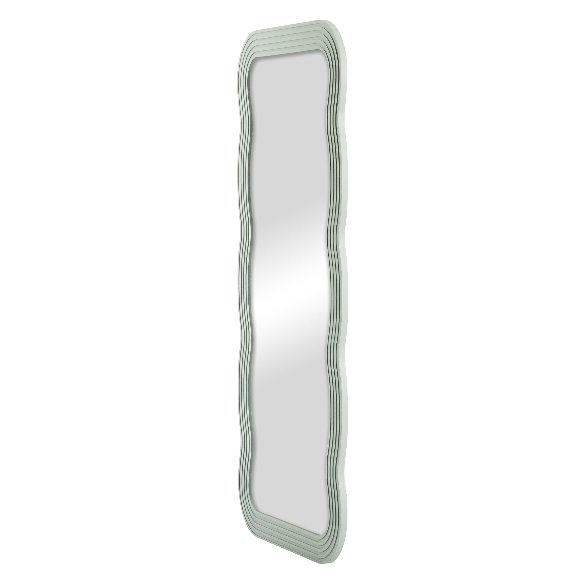 Jesse 170cm Squiggle Mirror Green