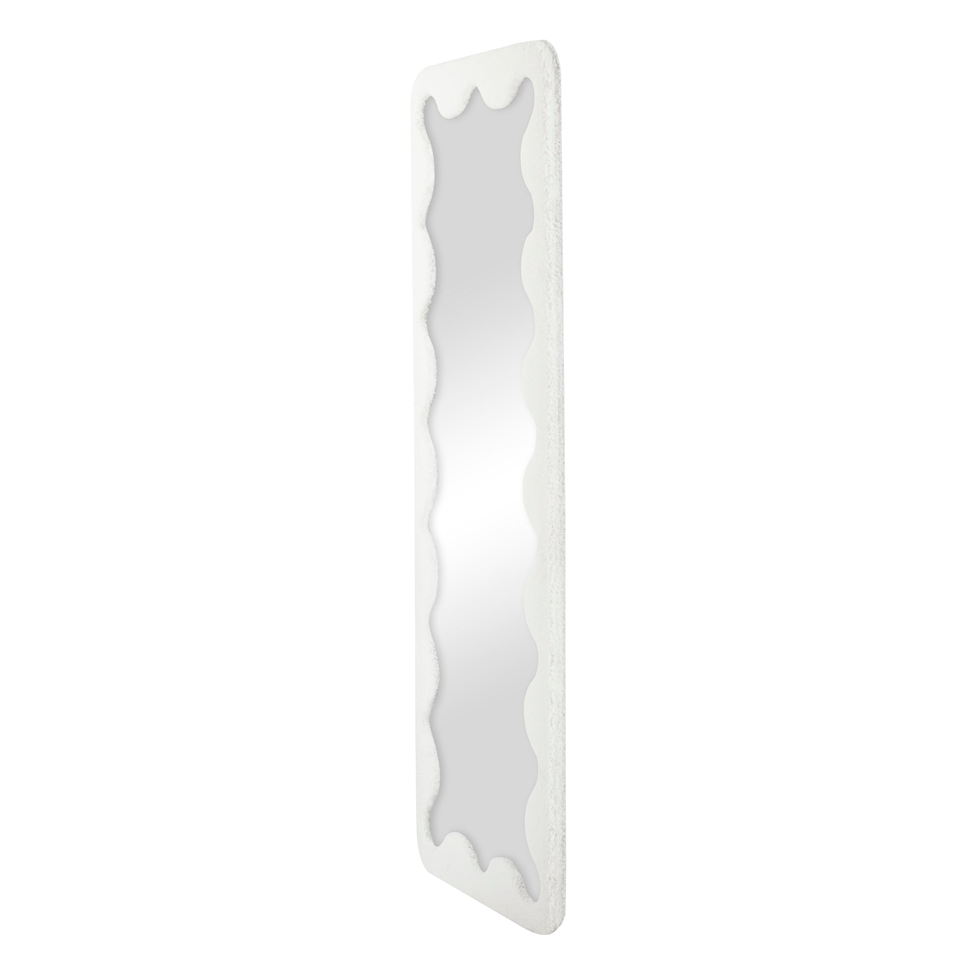 Jacky 170cm Squiggle Mirror White