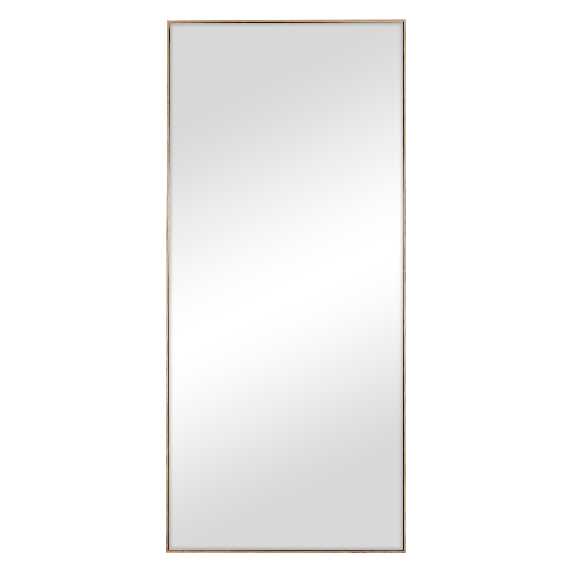 Oakleigh 180cm Rectangle Solid Oak Mirror Natural