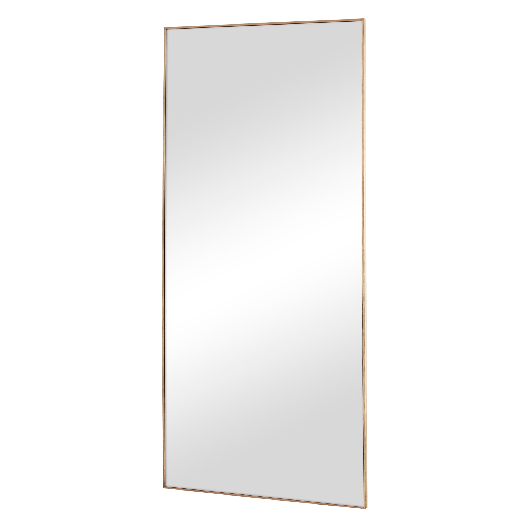 Oakleigh 180cm Rectangle Solid Oak Mirror Natural