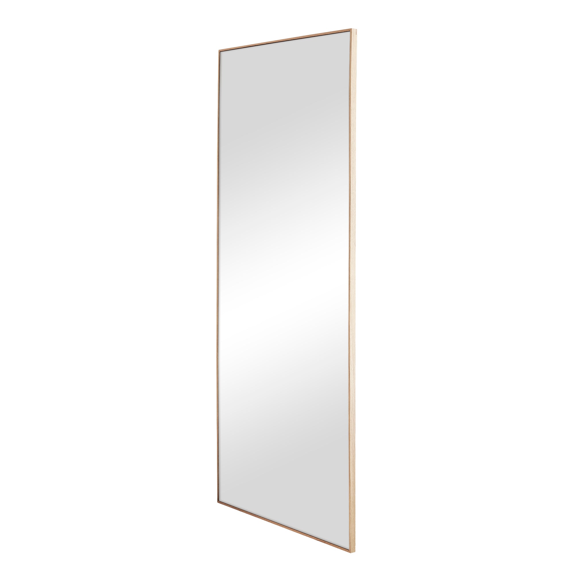 Oakleigh 180cm Rectangle Solid Oak Mirror Natural