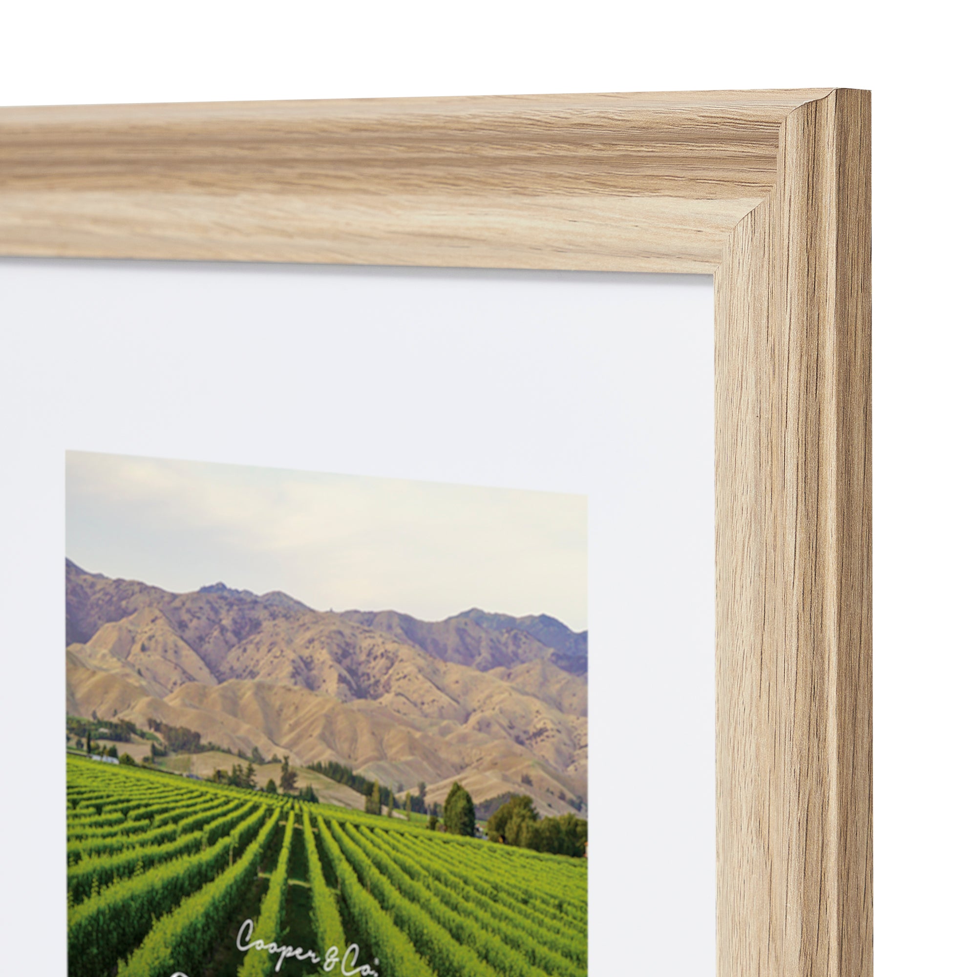 Set of 2 30x30cm Mat to 20x20cm Countryside Photo Frame