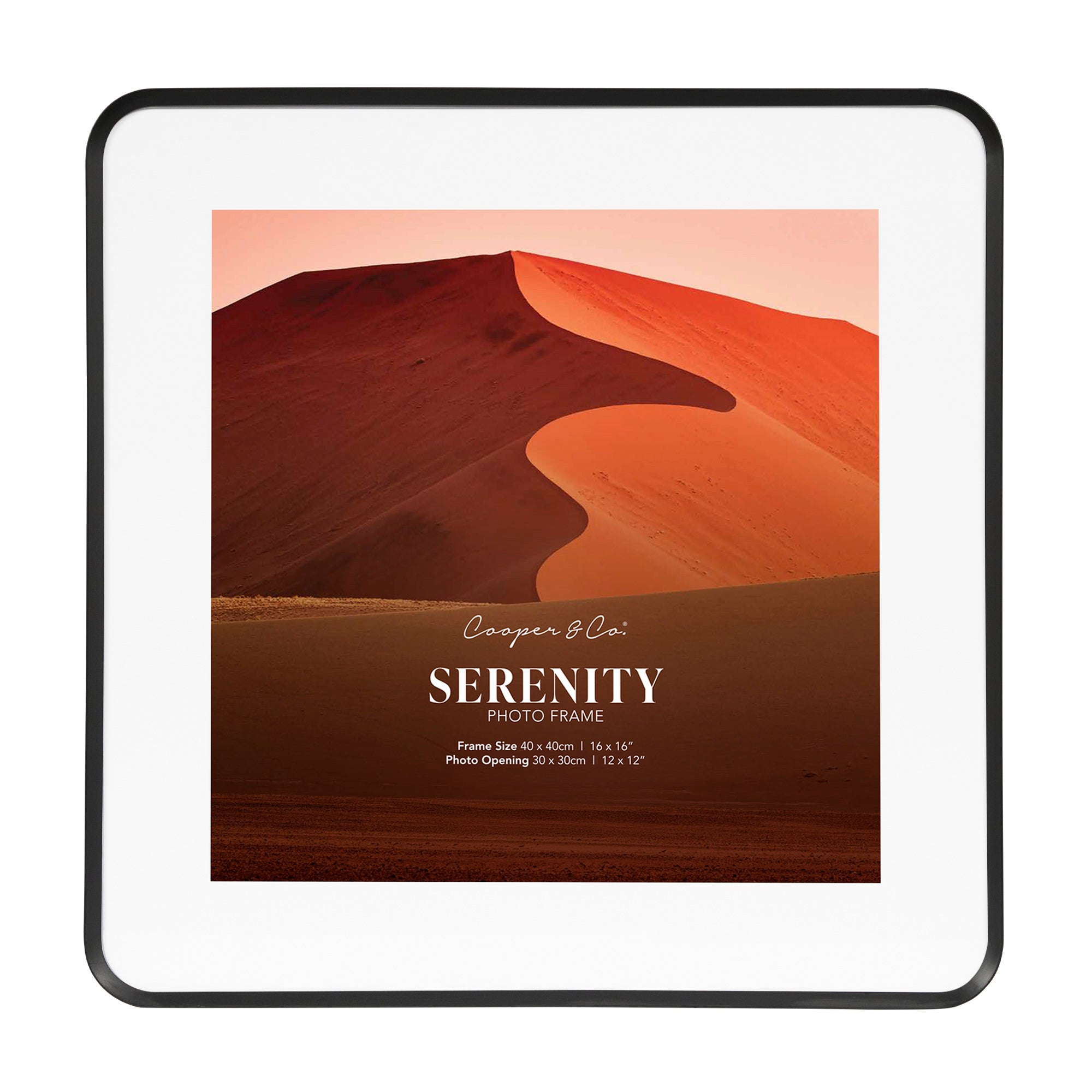 Serenity 40x40cm Mat to 30x30cm Photo Frame