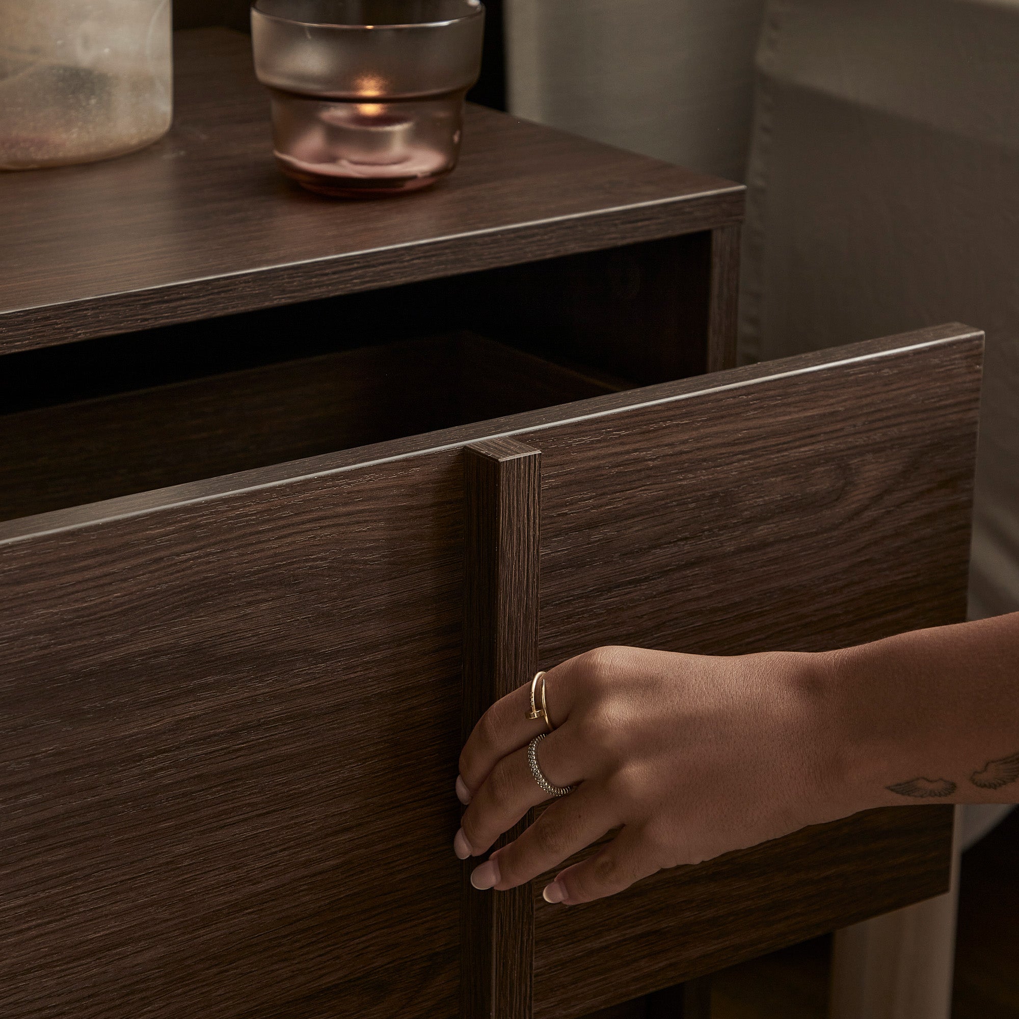 furniture, mirror, and home decor