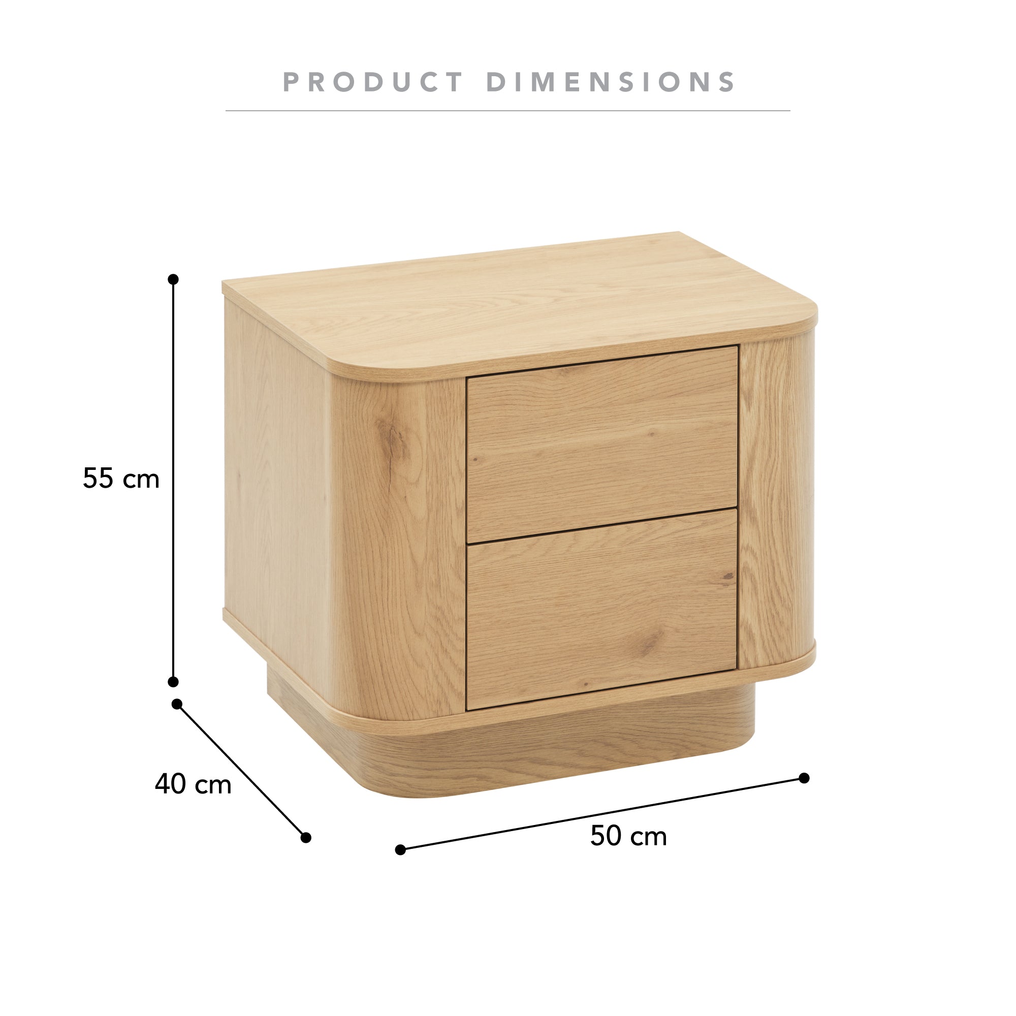 Nina Bedside Table (Set of 2)
