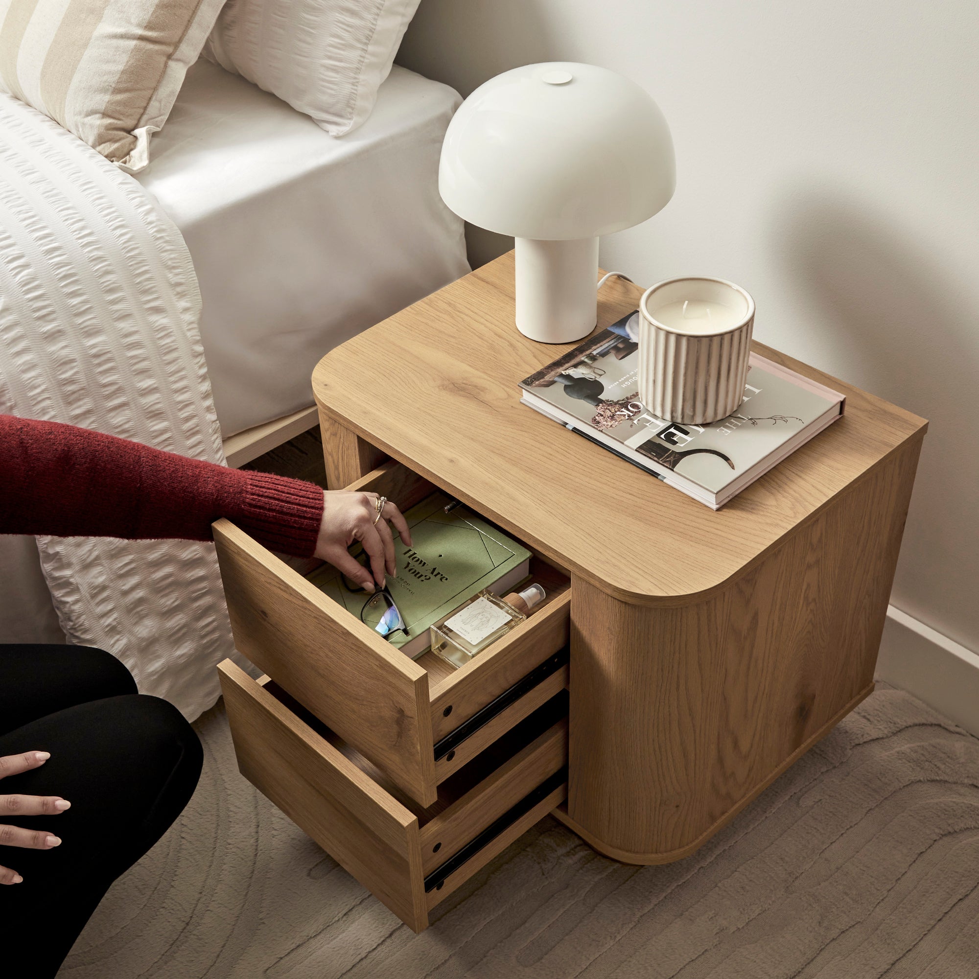 Nina Bedside Table (Set of 2)