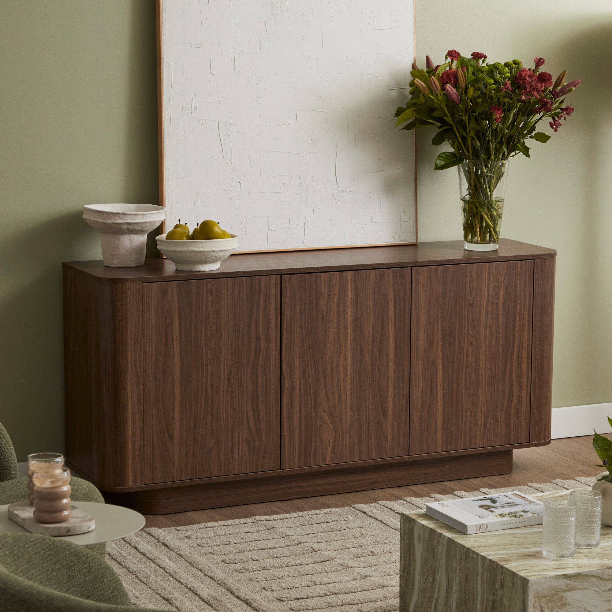 furniture, mirror, and home decor