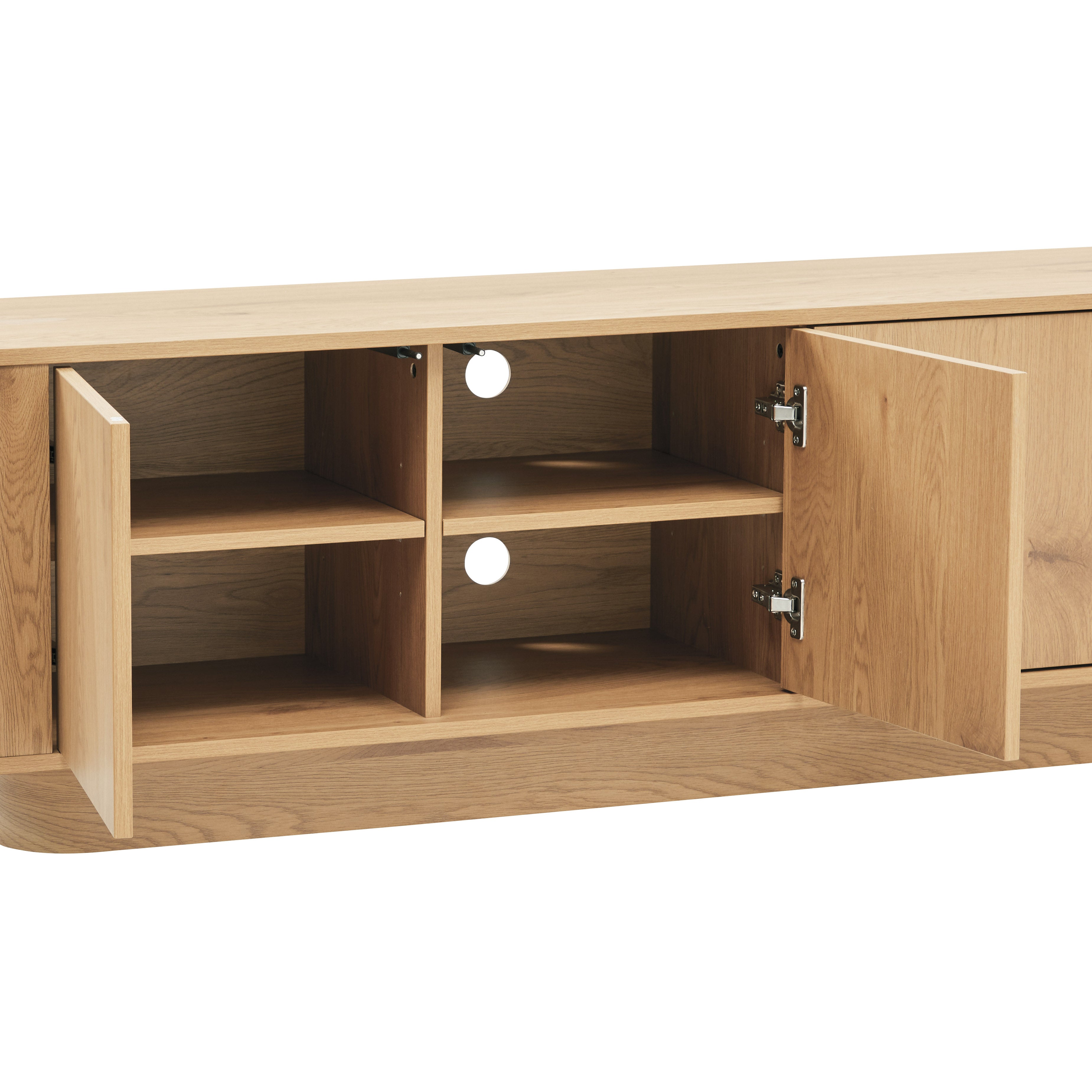 Nina Entertainment Unit Oak (180cm)