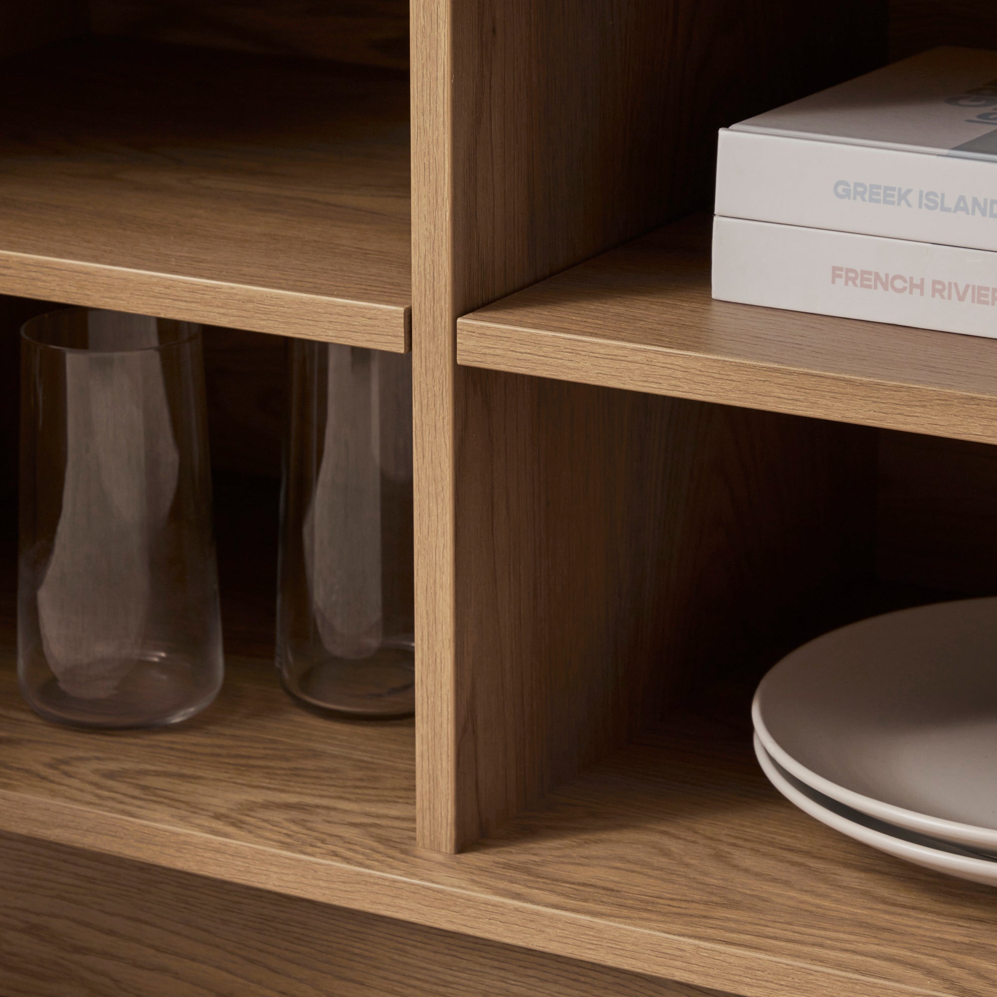 Nina Entertainment Unit Oak (180cm)