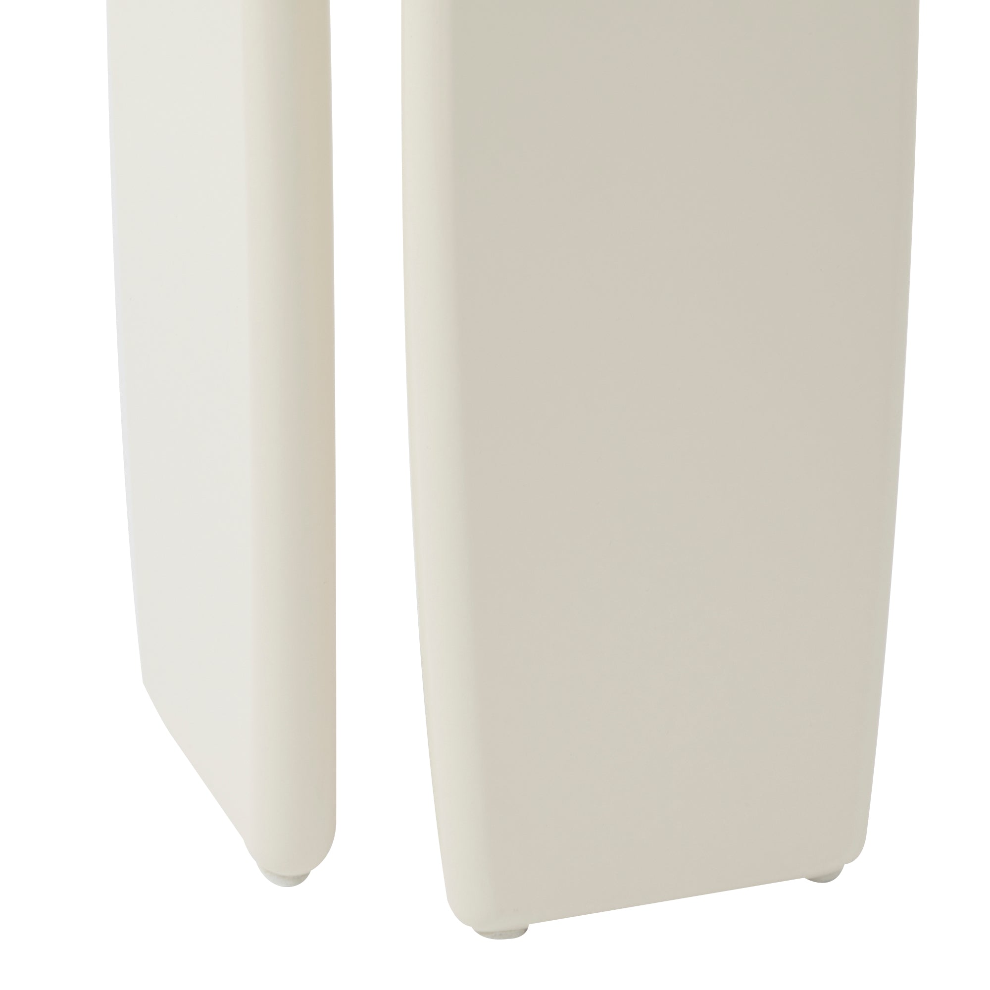 Charlie 110cm Gloss Console Table Cream