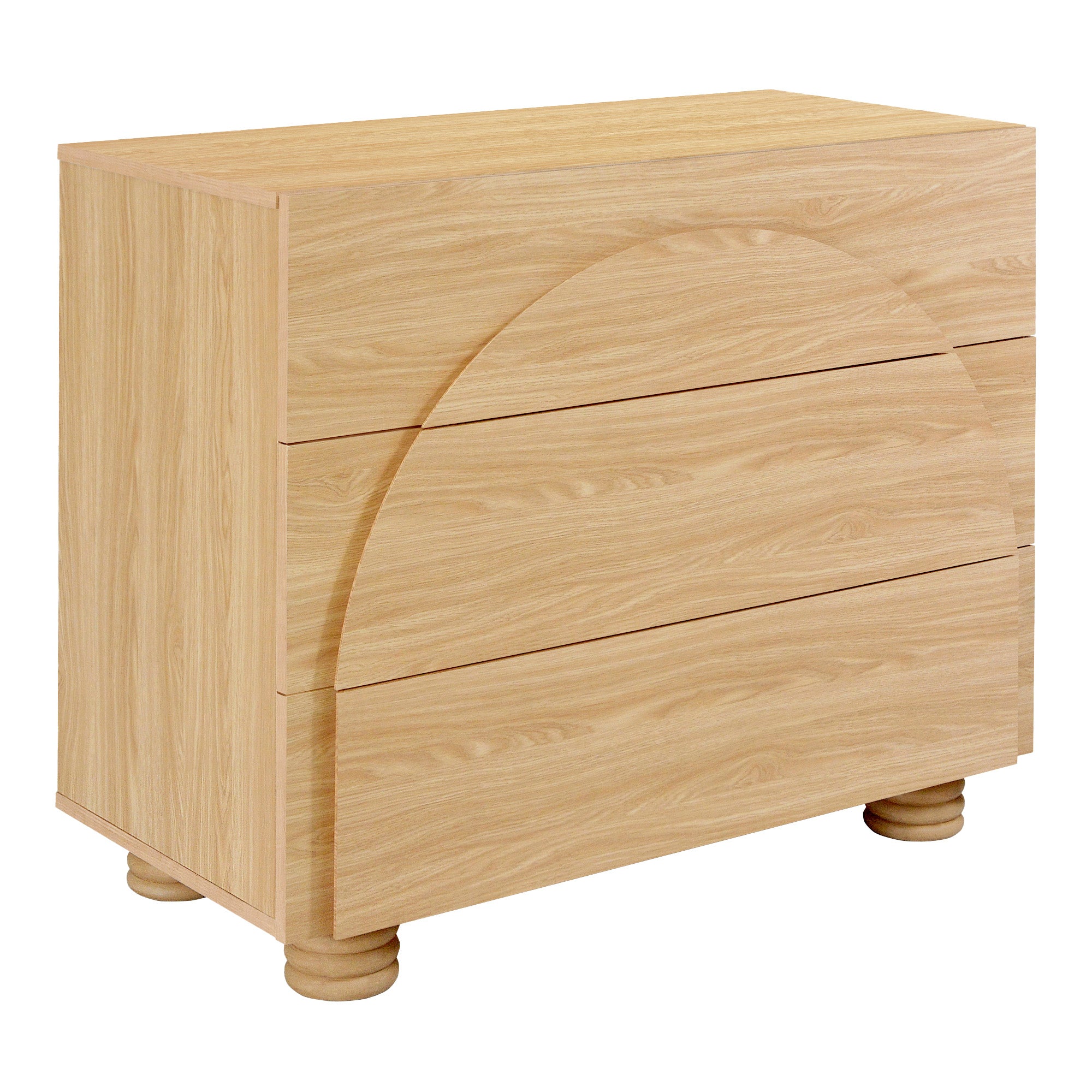 Kaari 88cm Chest of 3 Drawers Natural