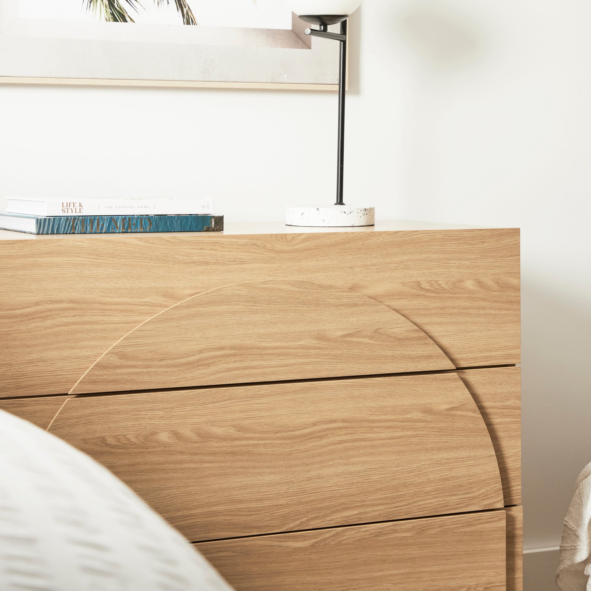 Kaari 88cm Chest of 3 Drawers Natural
